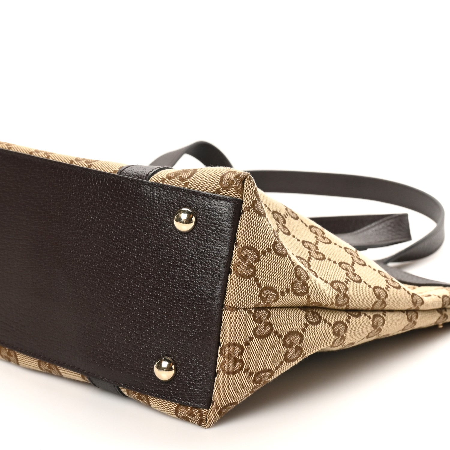 Monogram Medium Abbey Tote Brown