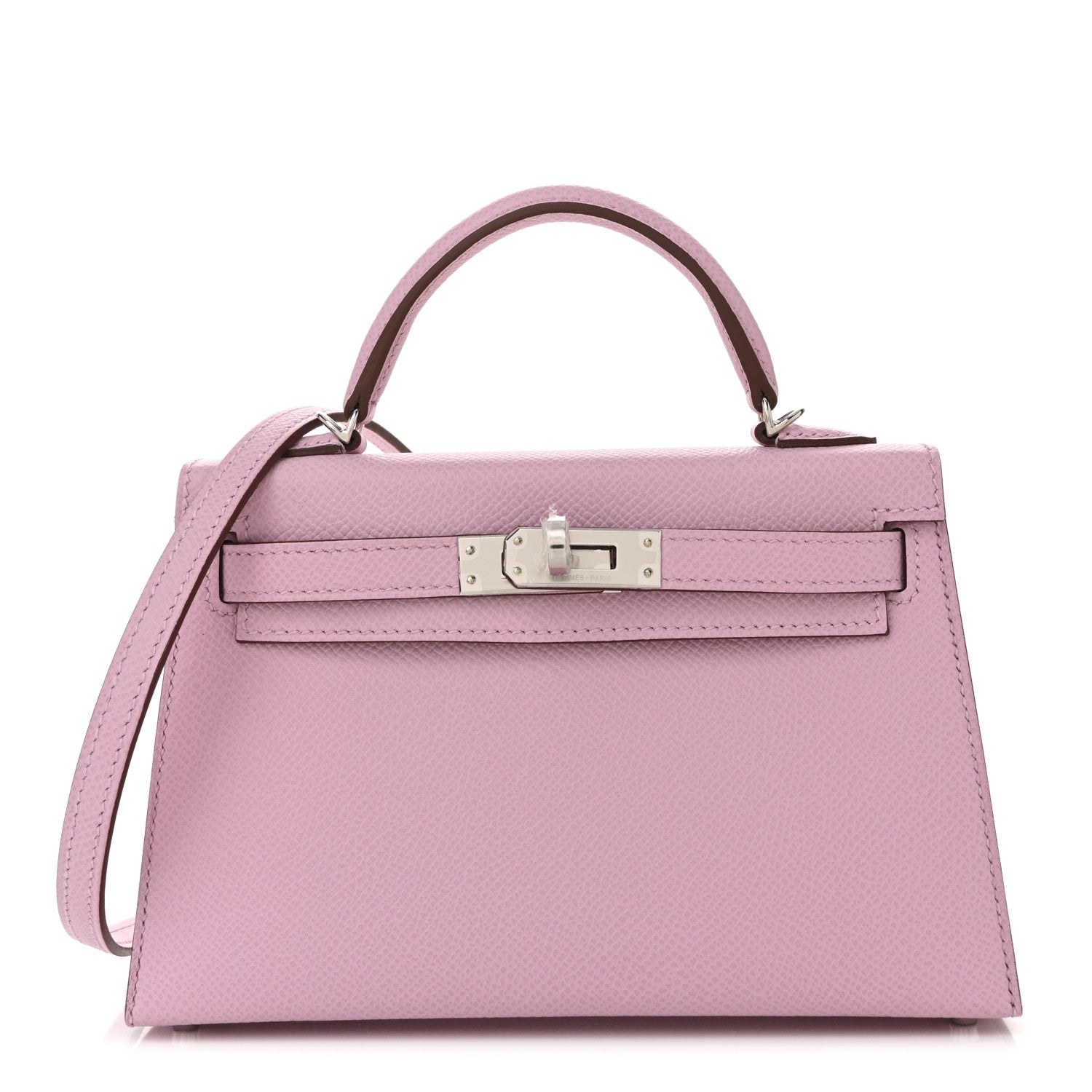 Epsom Mini Kelly Sellier 20 Mauve Sylvestre