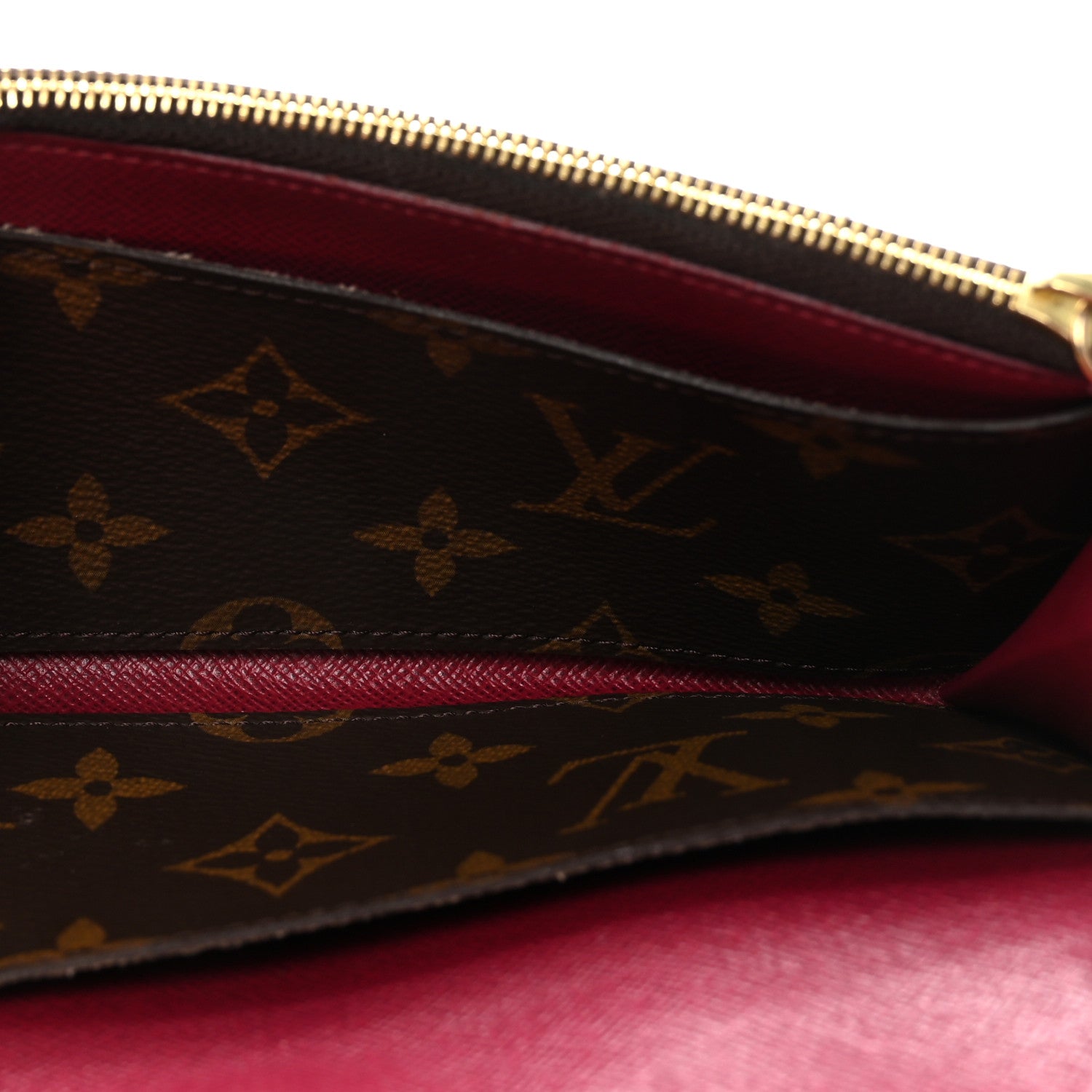 Monogram Emilie Wallet Fuchsia