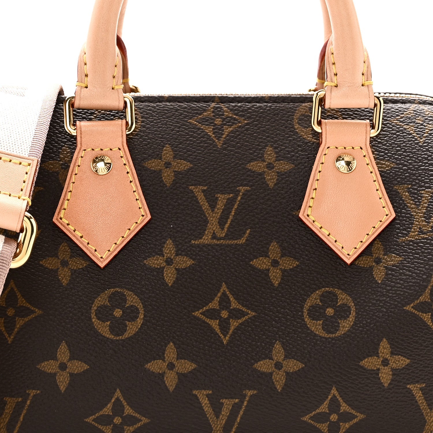 Monogram Speedy Bandouliere 20 Beige