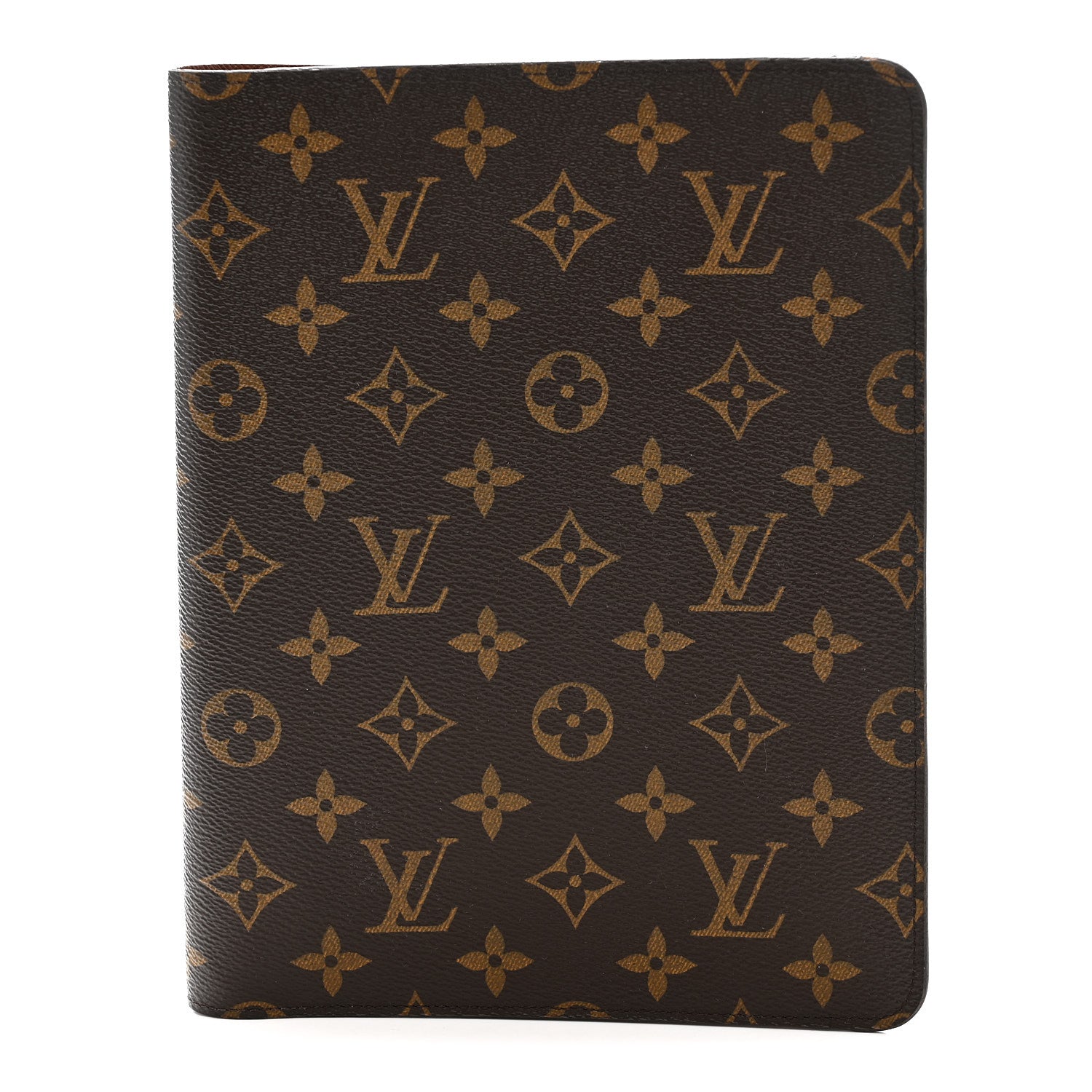 Monogram Desk Agenda Cover