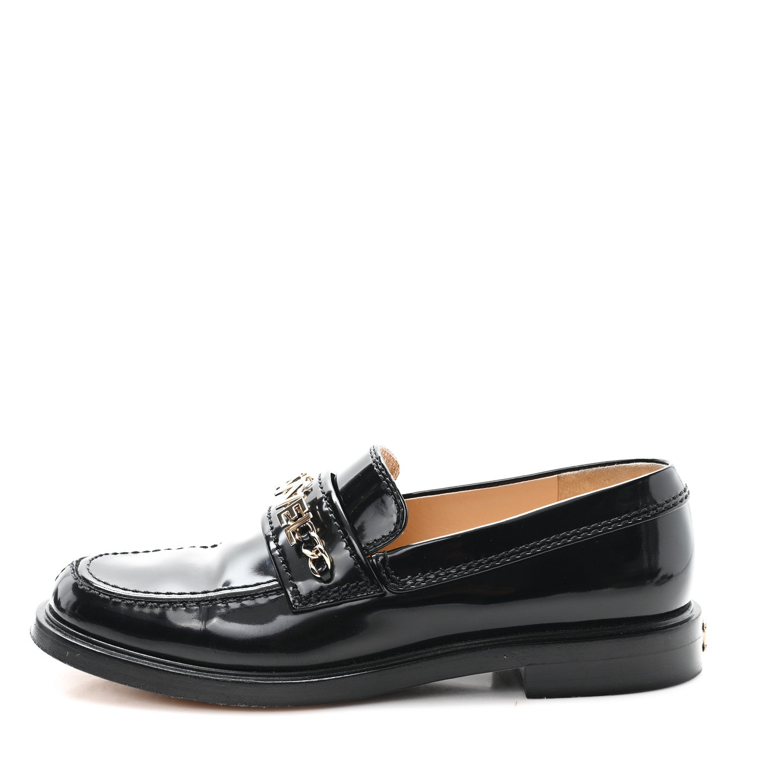 Velvet Metal CC Loafers 38 Black