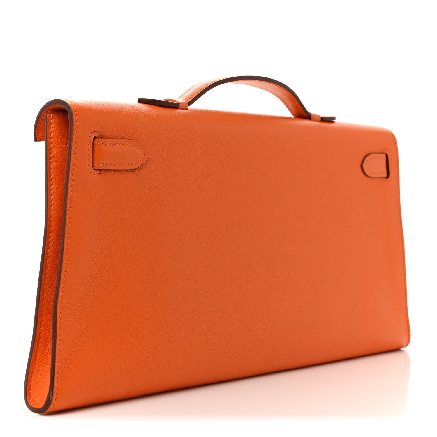 Evergrain Kelly Longue Clutch Pochette Orange
