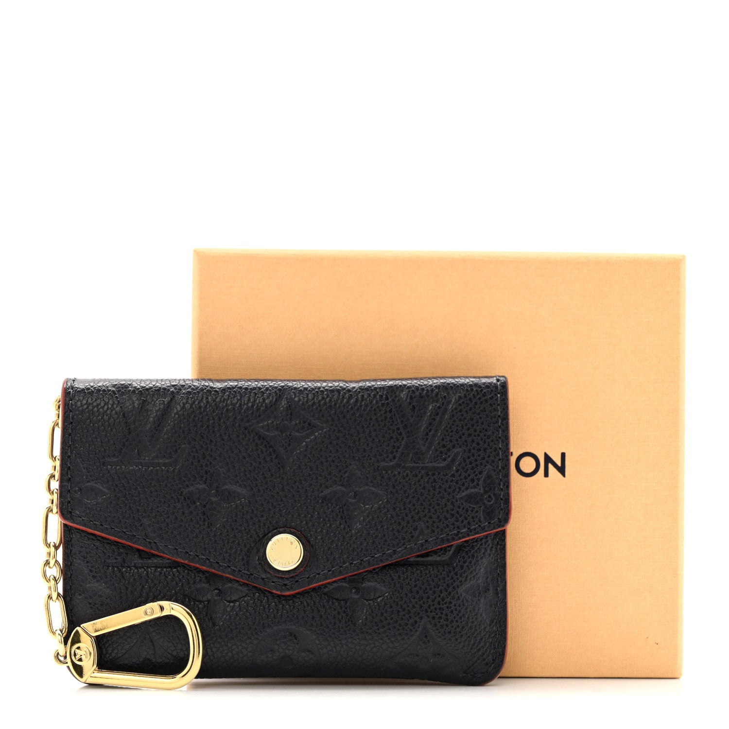 Empreinte Key Pouch Marine Rouge