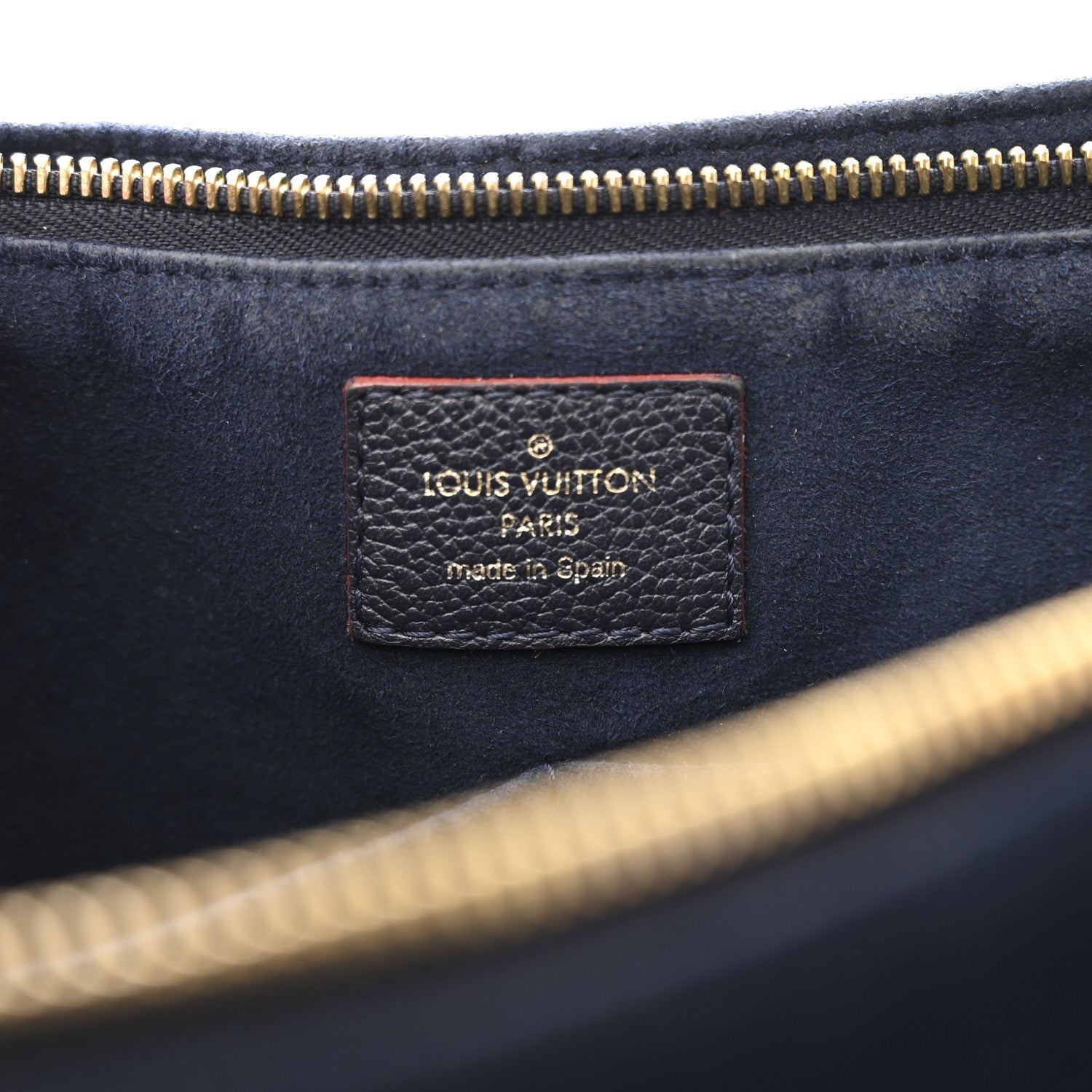 Empreinte Surene MM Marine Rouge
