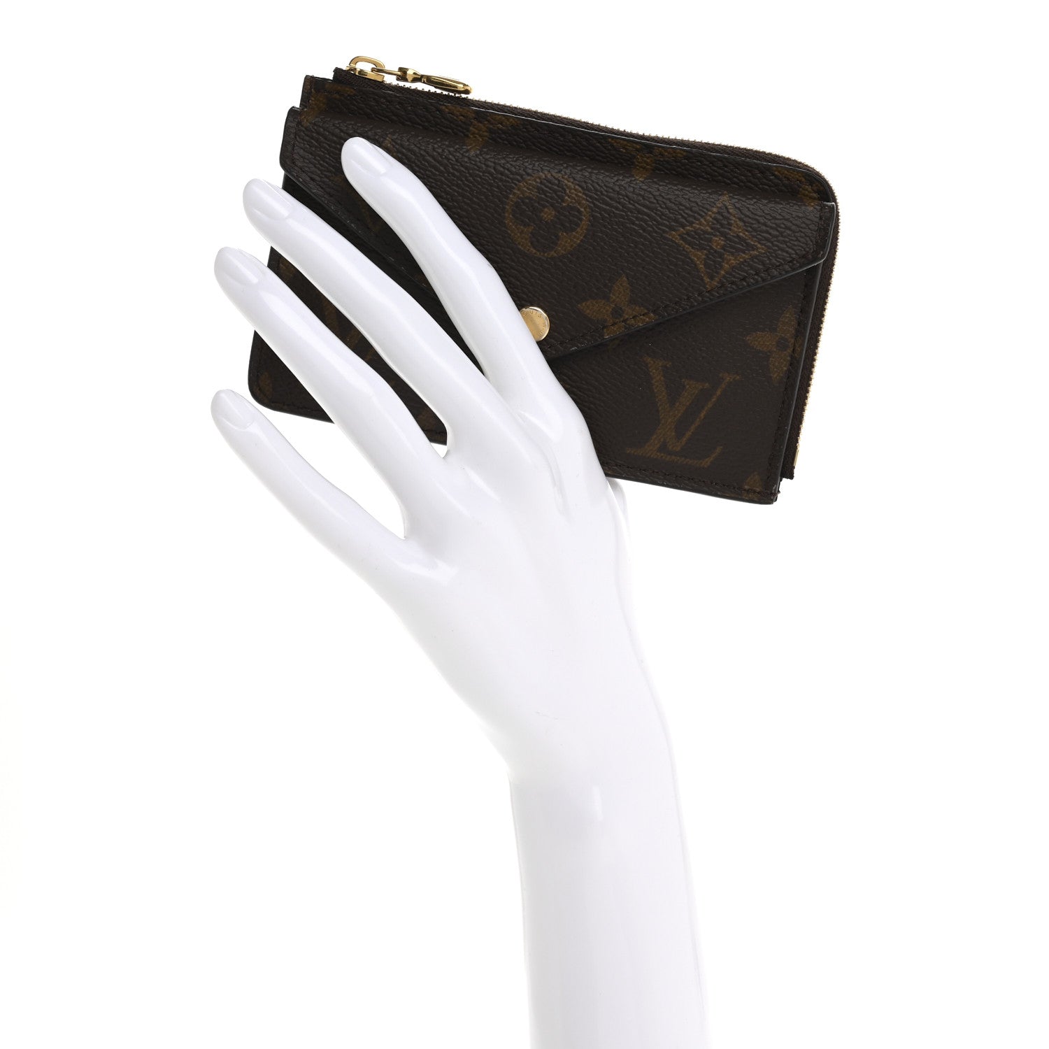 Monogram Recto Verso Card Holder Black