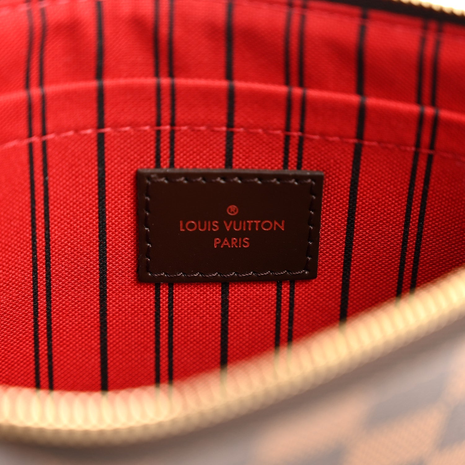 Damier Ebene Neverfull MM GM Pochette