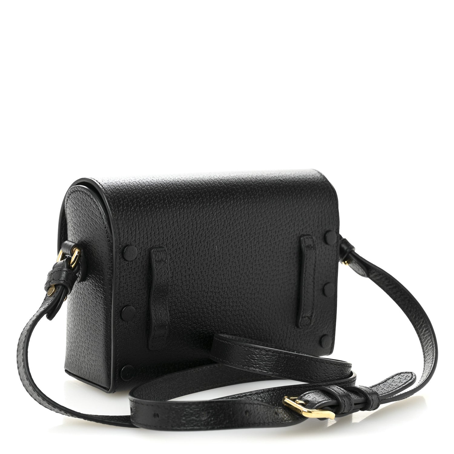 Calfskin Horsebit 1955 Shoulder Bag Black