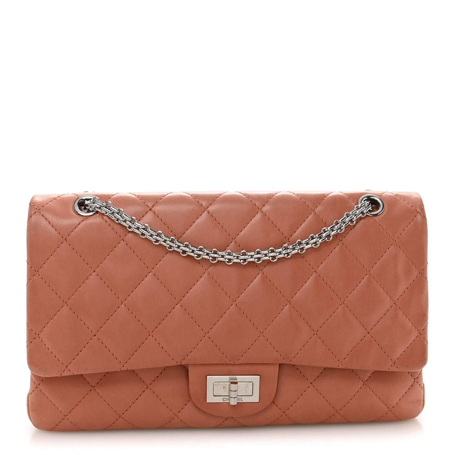 Lambskin Quilted 2.55 Reissue 226 Flap Dark Beige