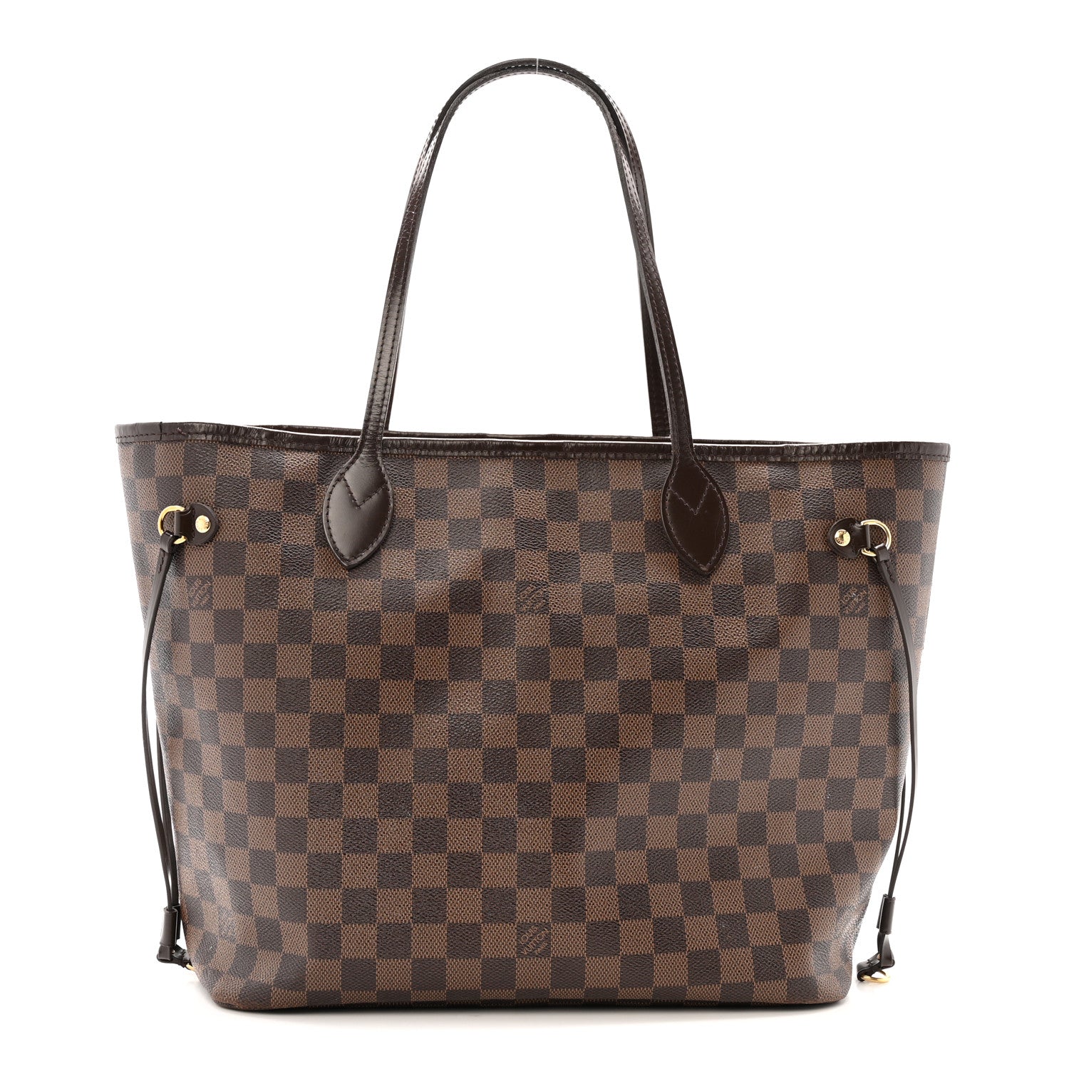 Damier Ebene Neo Neverfull MM Rose Ballerine