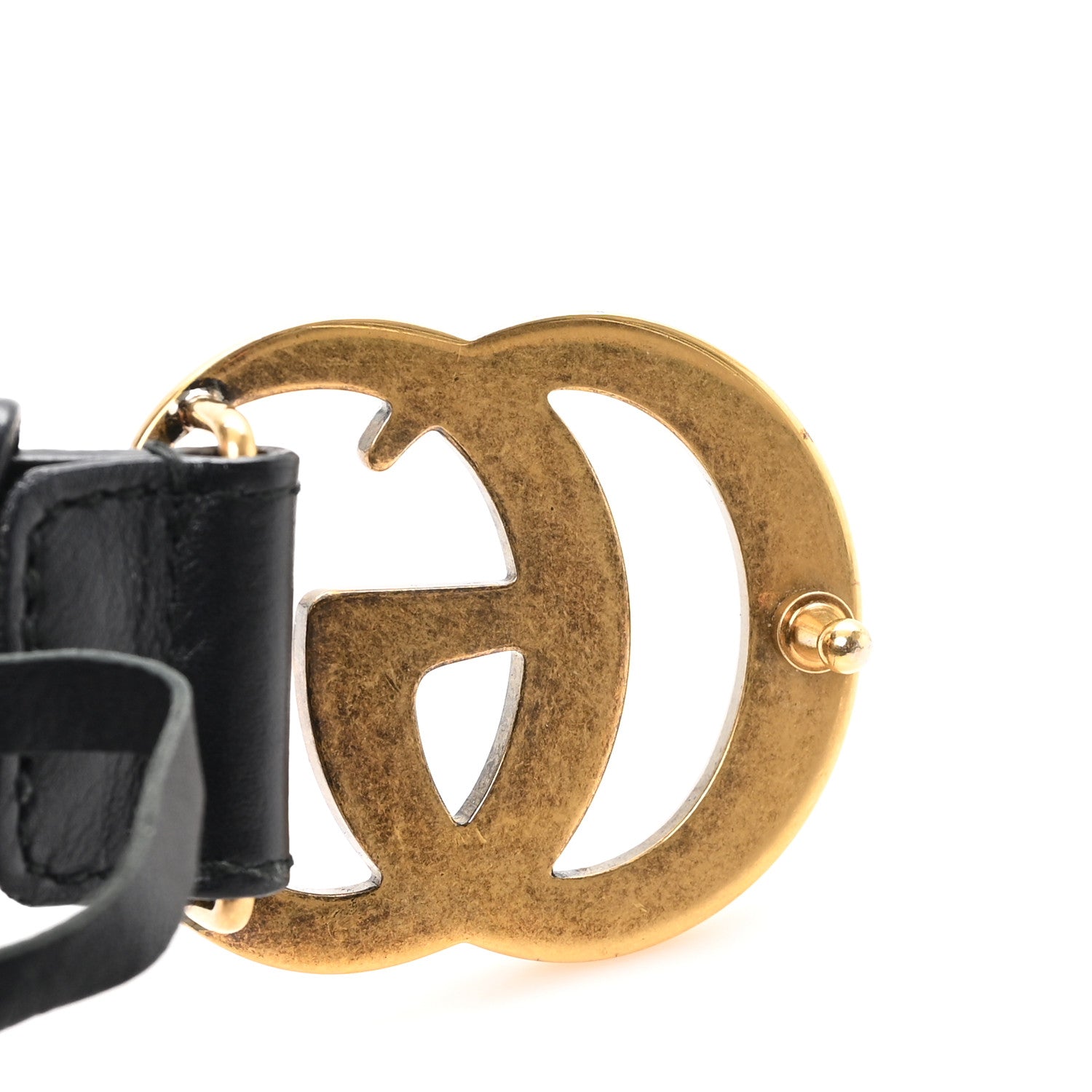 Calfskin Double G 40mm Belt 85 34 Black