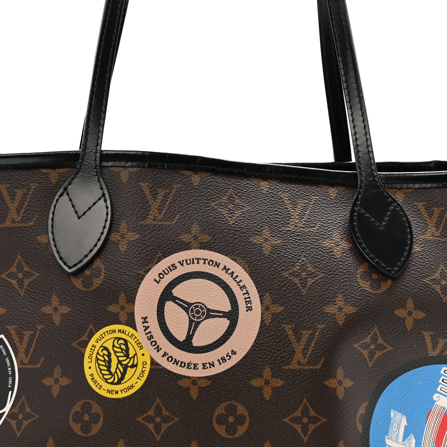 Monogram My LV World Tour Neverfull MM