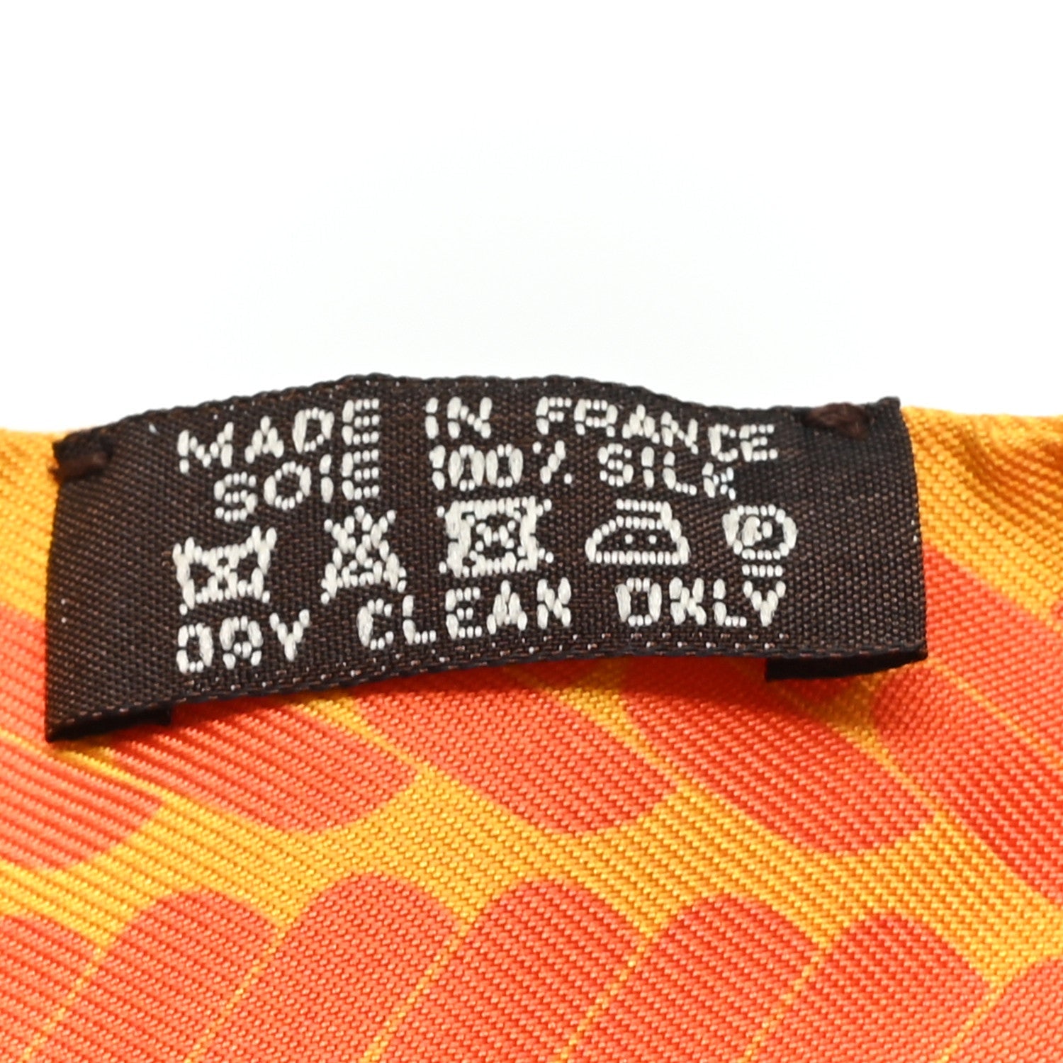 Silk Clic C'est Noue Twilly Jaune d'Or Orange