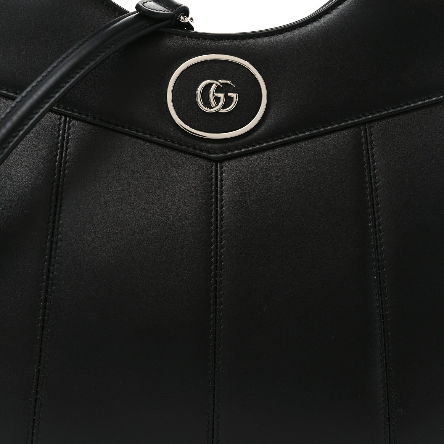 Calfskin Petite GG Small Tote Bag Black