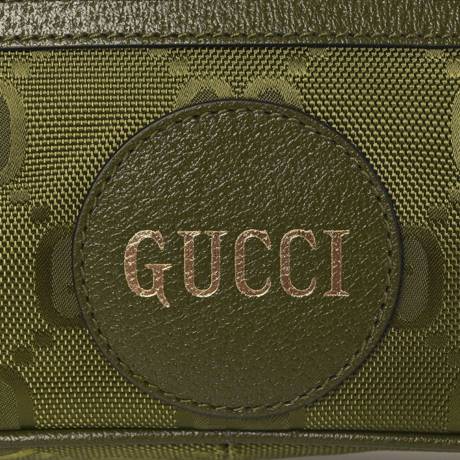 Econyl Nylon Monogram Off The Grid Belt Bag Juniper Green