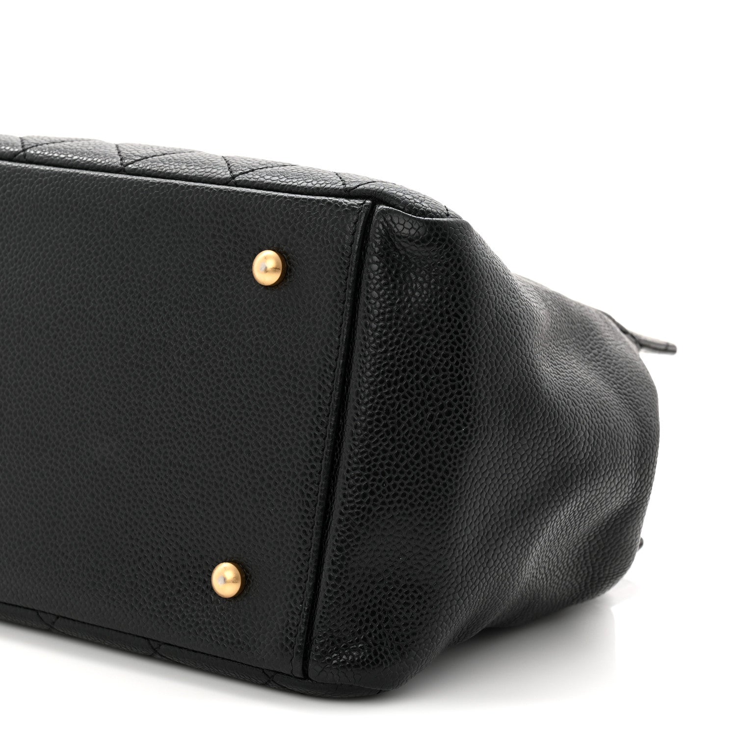 Caviar Quilted Petit Timeless Tote PTT Black