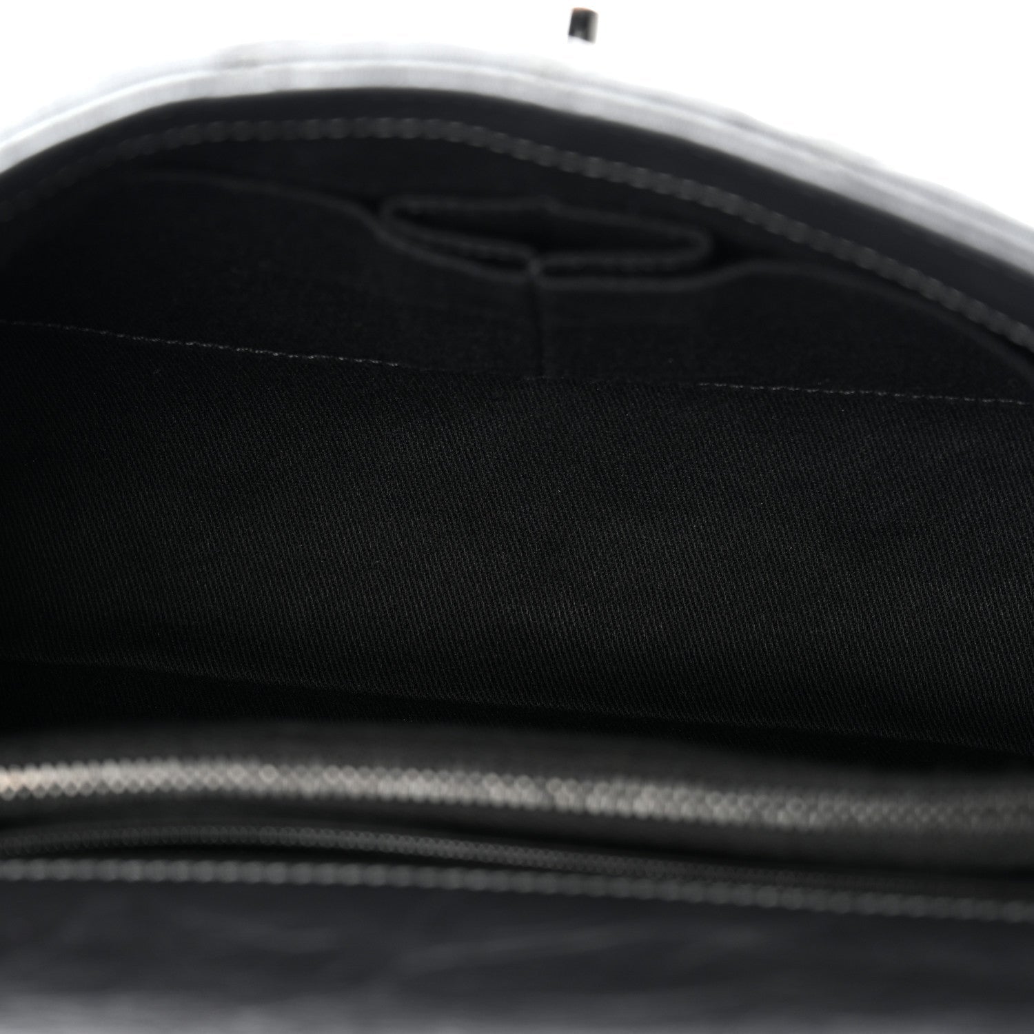 Metallic Aged Calfskin Quilted Small Coco Handle Flap Charcoal