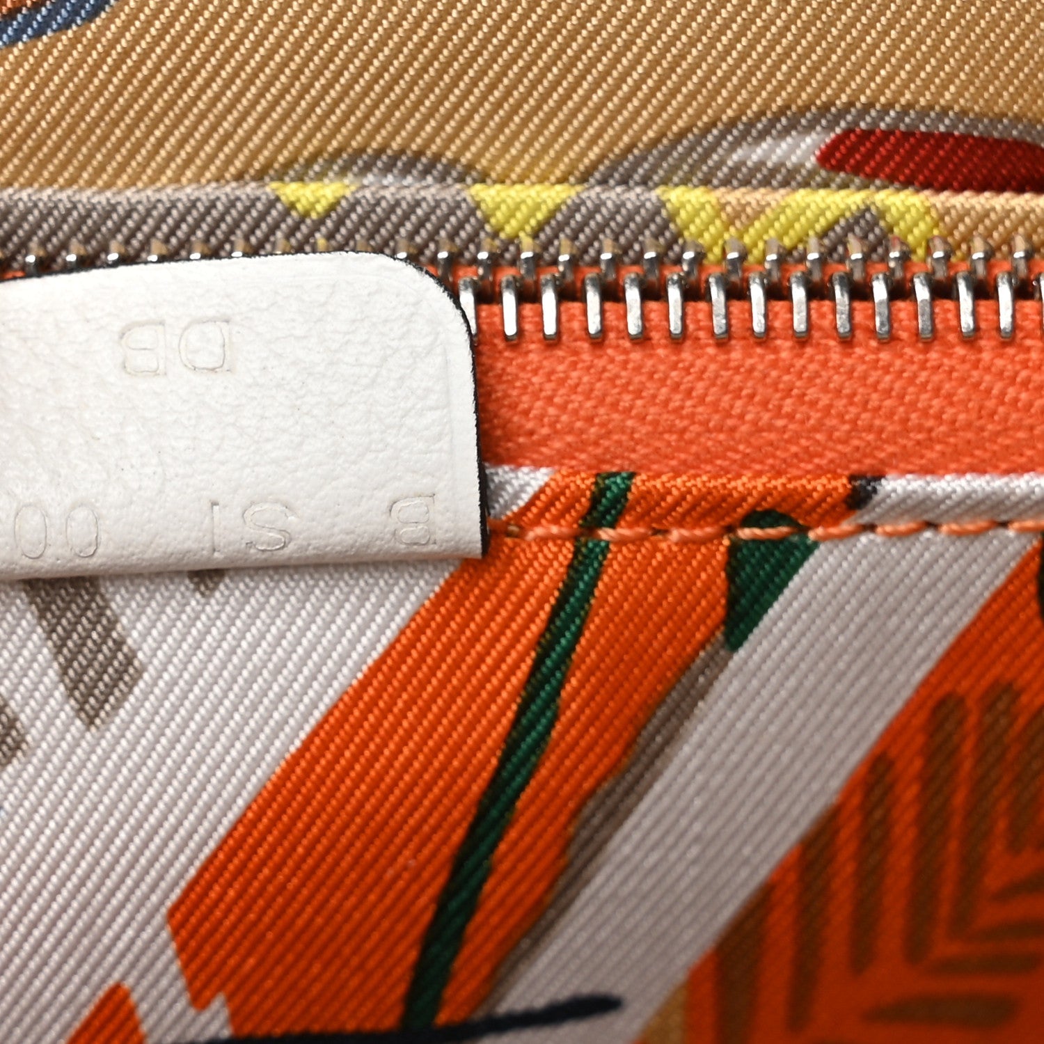 Evercolor Silk'In Wallet New White Orange Gris Mouette