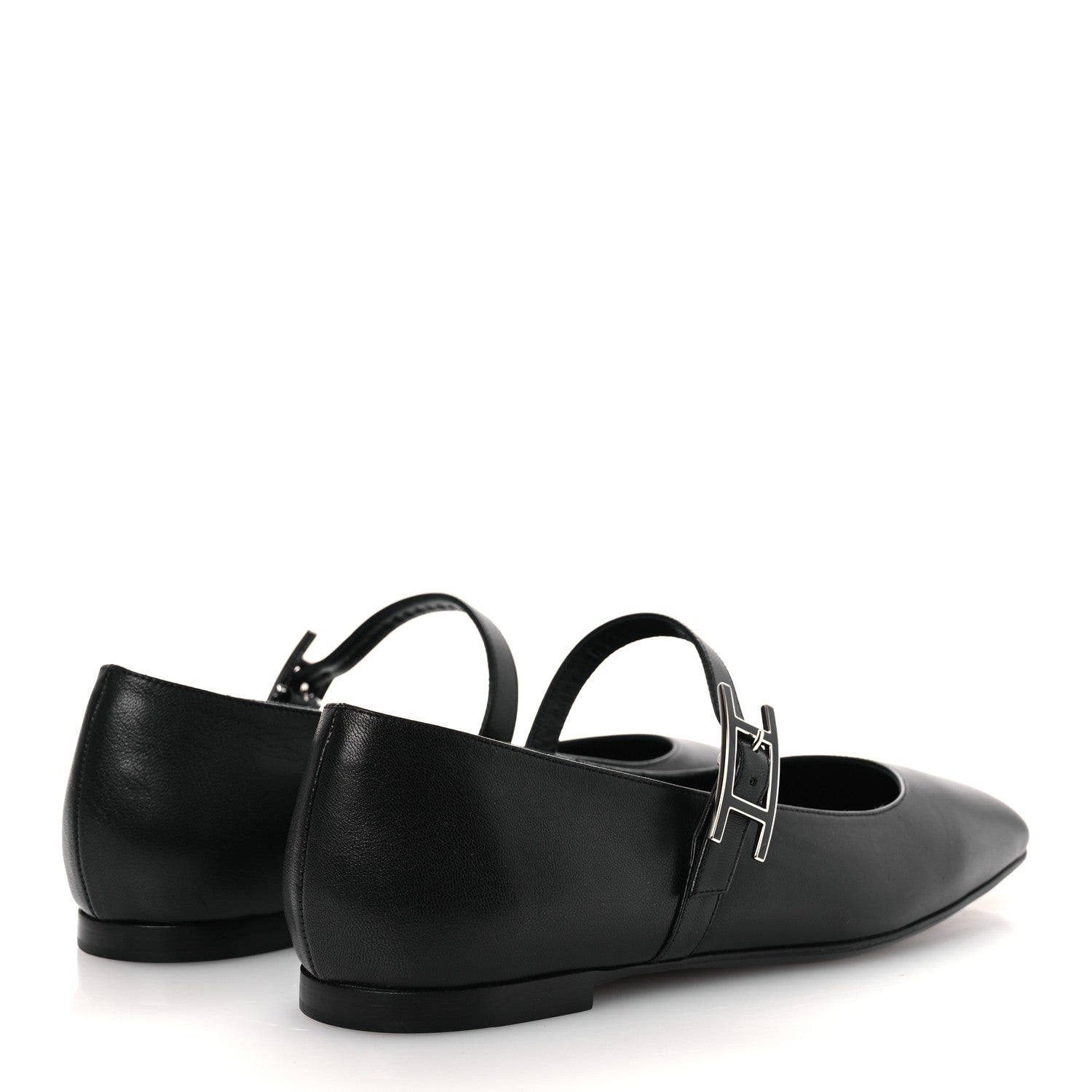 Goatskin Jane Ballet Flats 36.5 Black