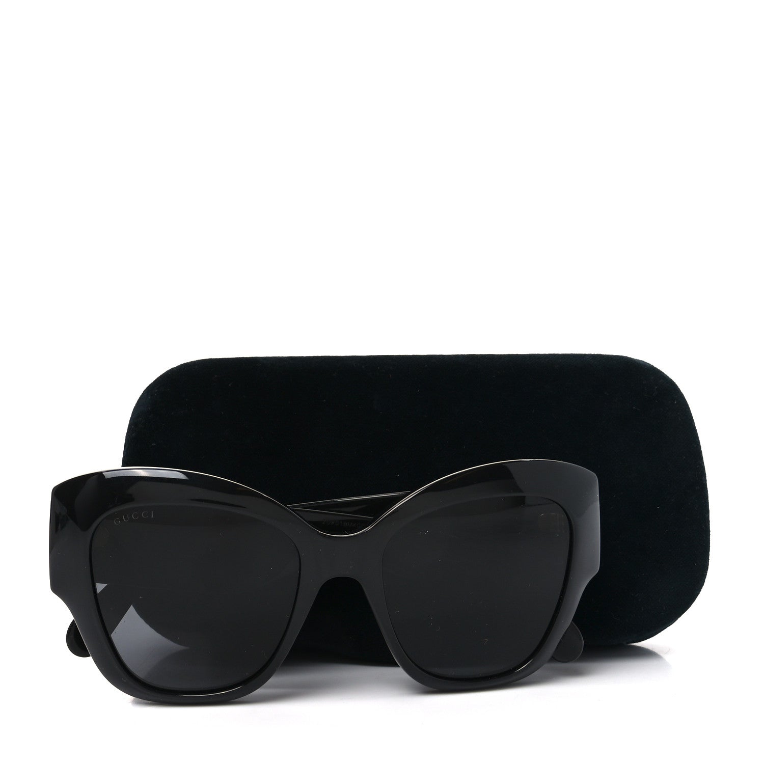 Acetate GG Butterfly Sunglasses GG0808S Black