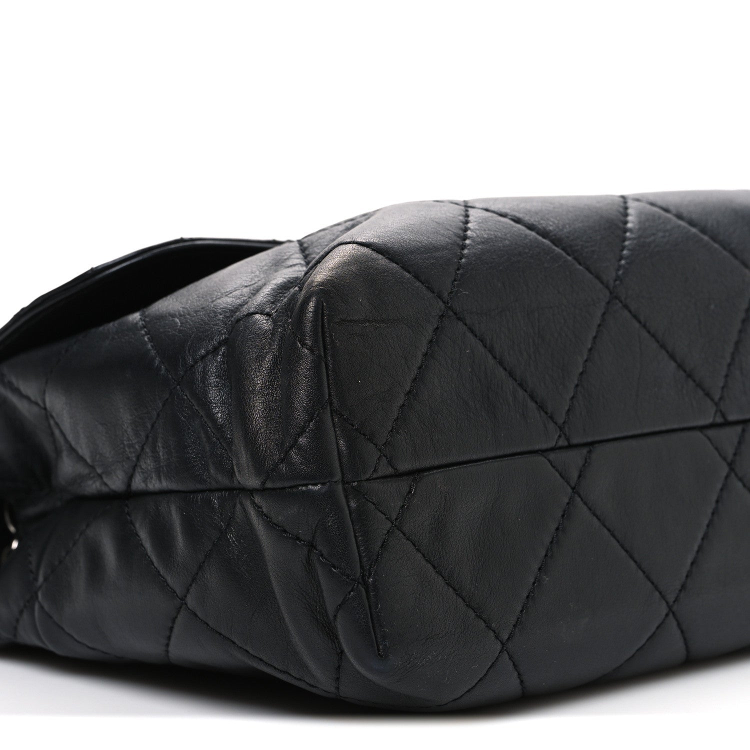 Calfskin Quilted In The Business Flap Bag Black