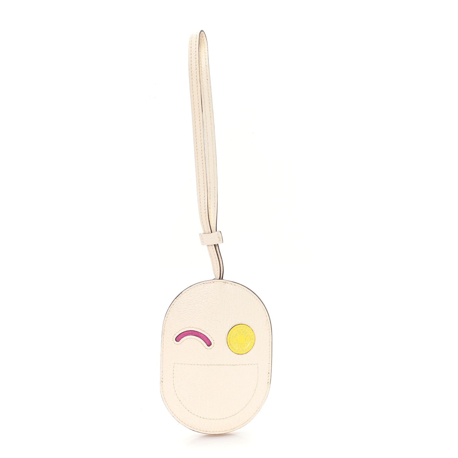 Chevre Mysore In-The-Loop Wink Key Ring Nata Rose Pourpre Jaune Citron