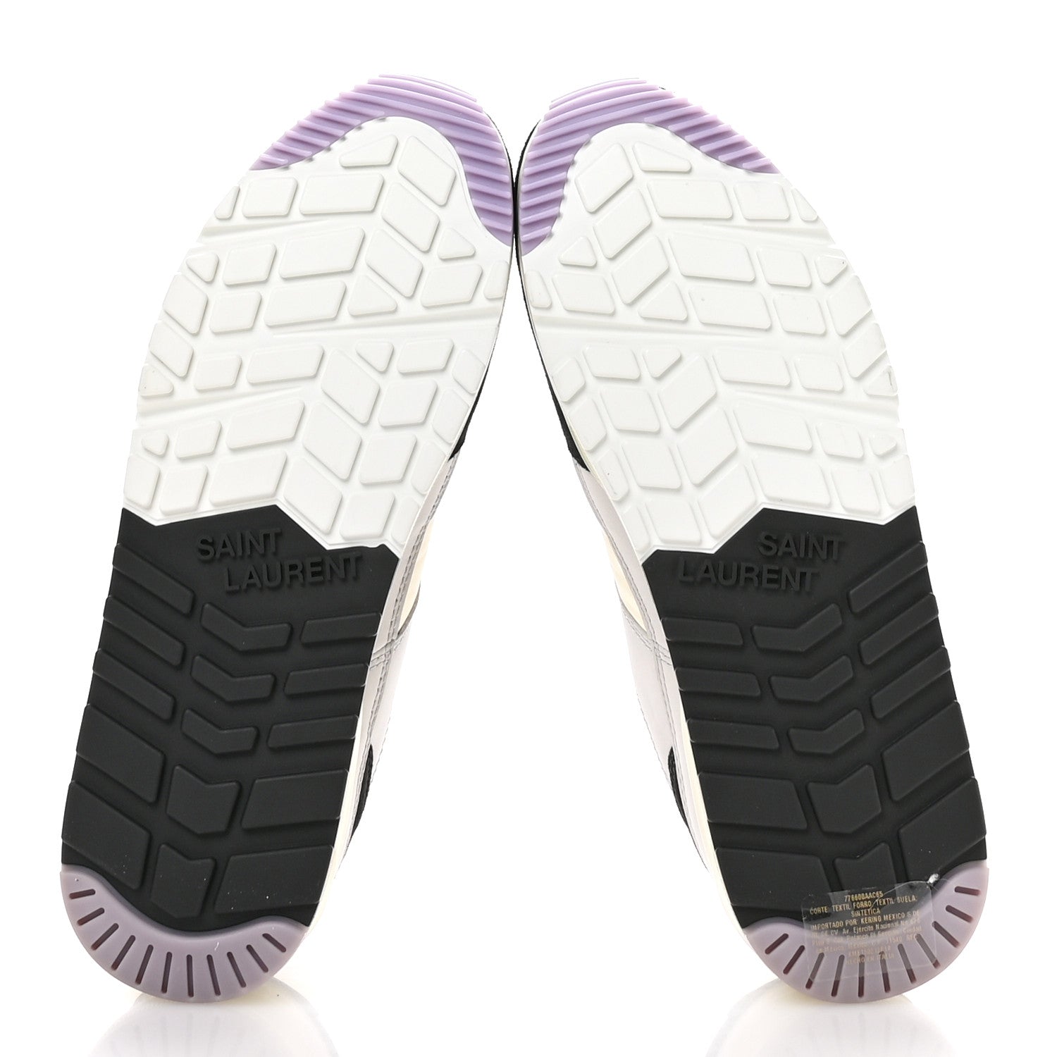 Nylon Calfskin Suede Mens Bump Low Top Sneakers 42 White Air Grey Black Lavender