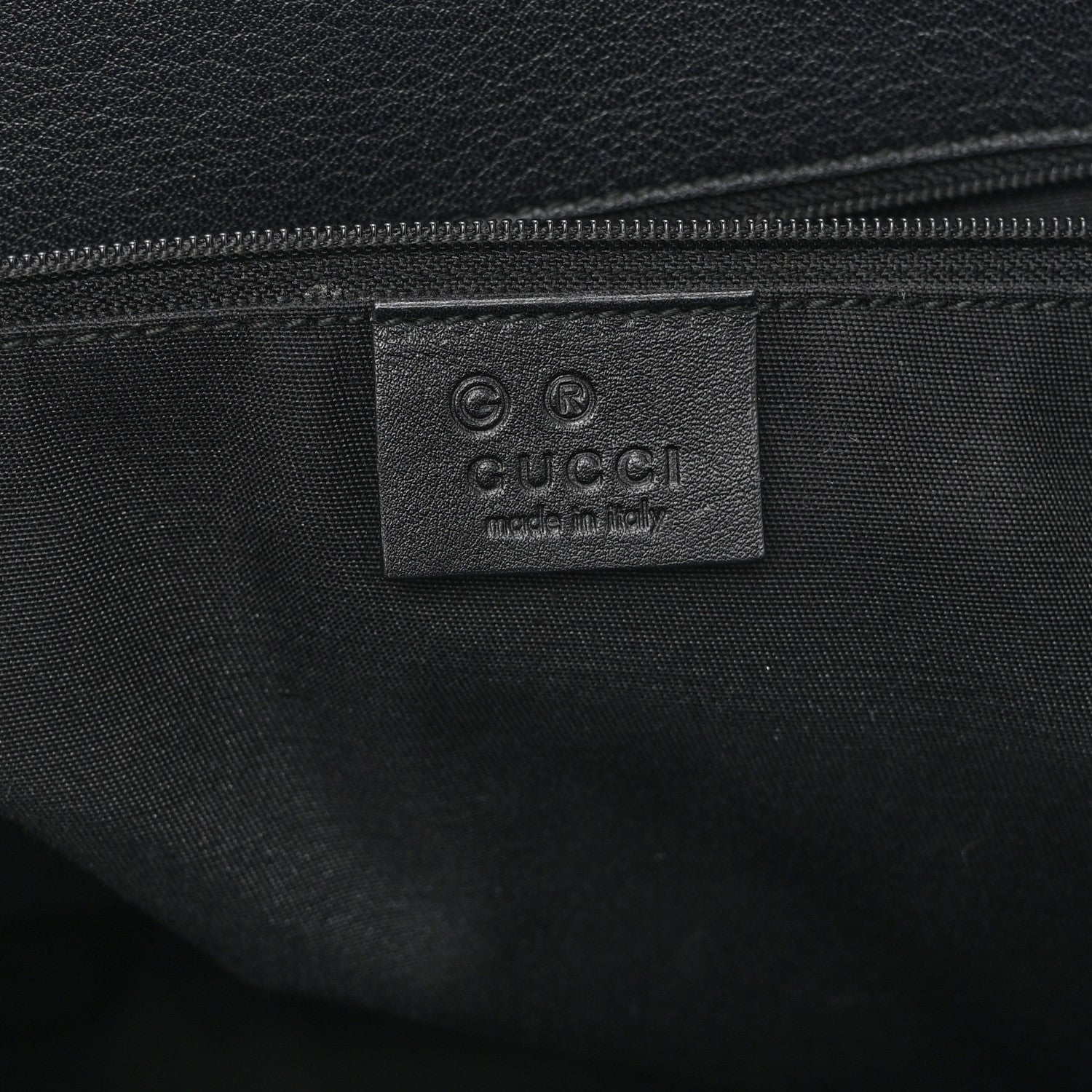 Calfskin Medium Braided Handle Gifford Tote Black