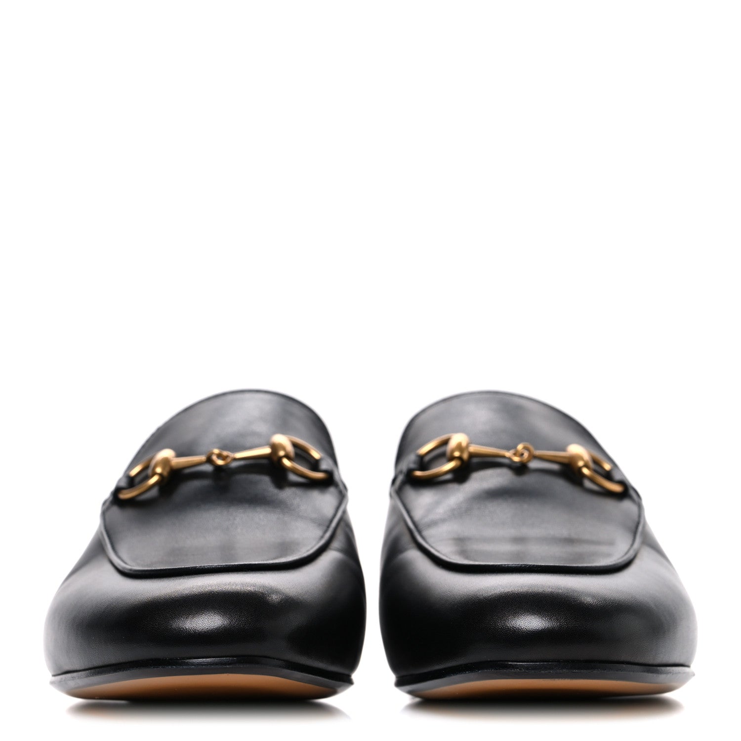 Calfskin Womens Princetown Slippers 36.5 Black