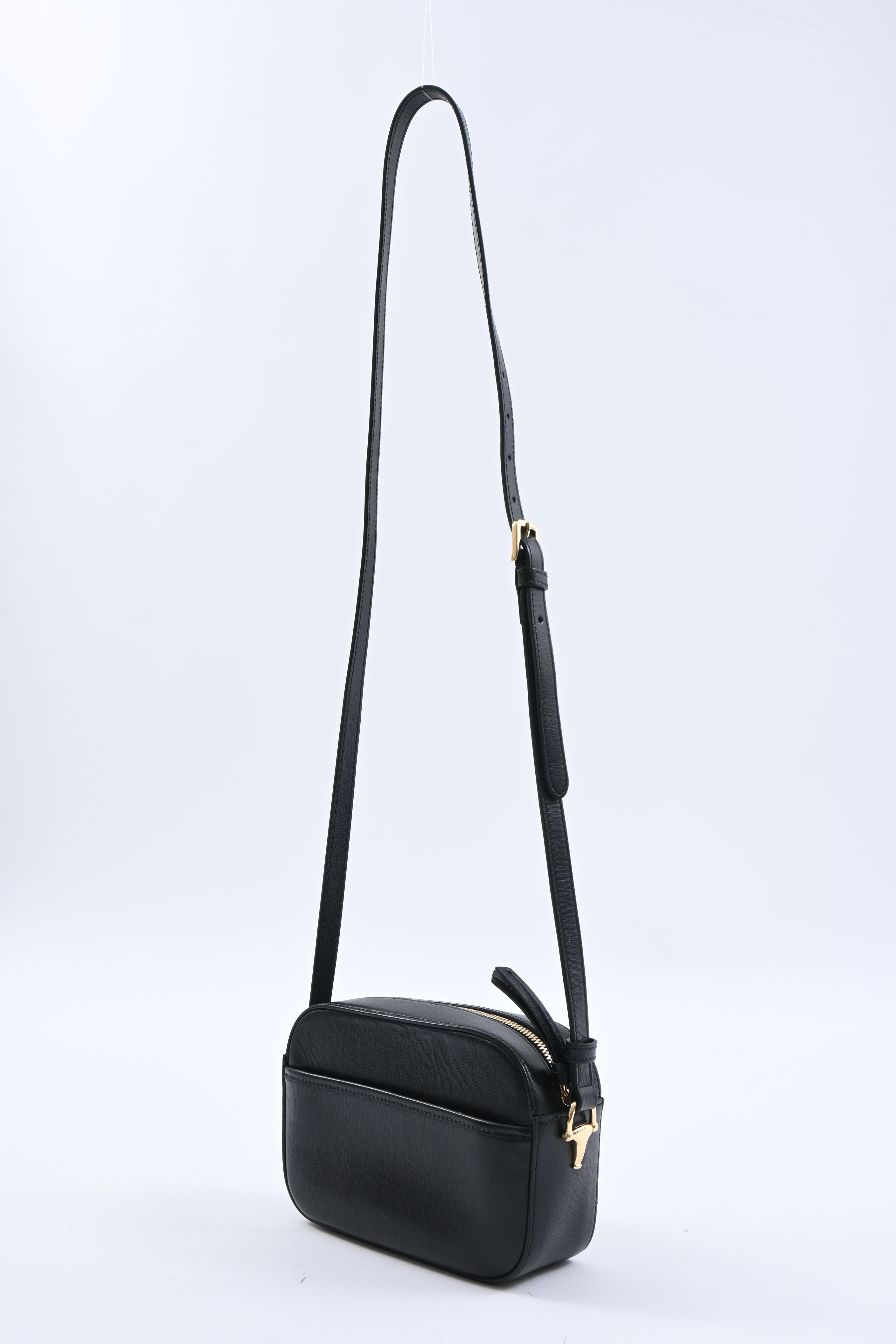 Horsebit 1955 Flap Pocket Camera Bag Leather Small
