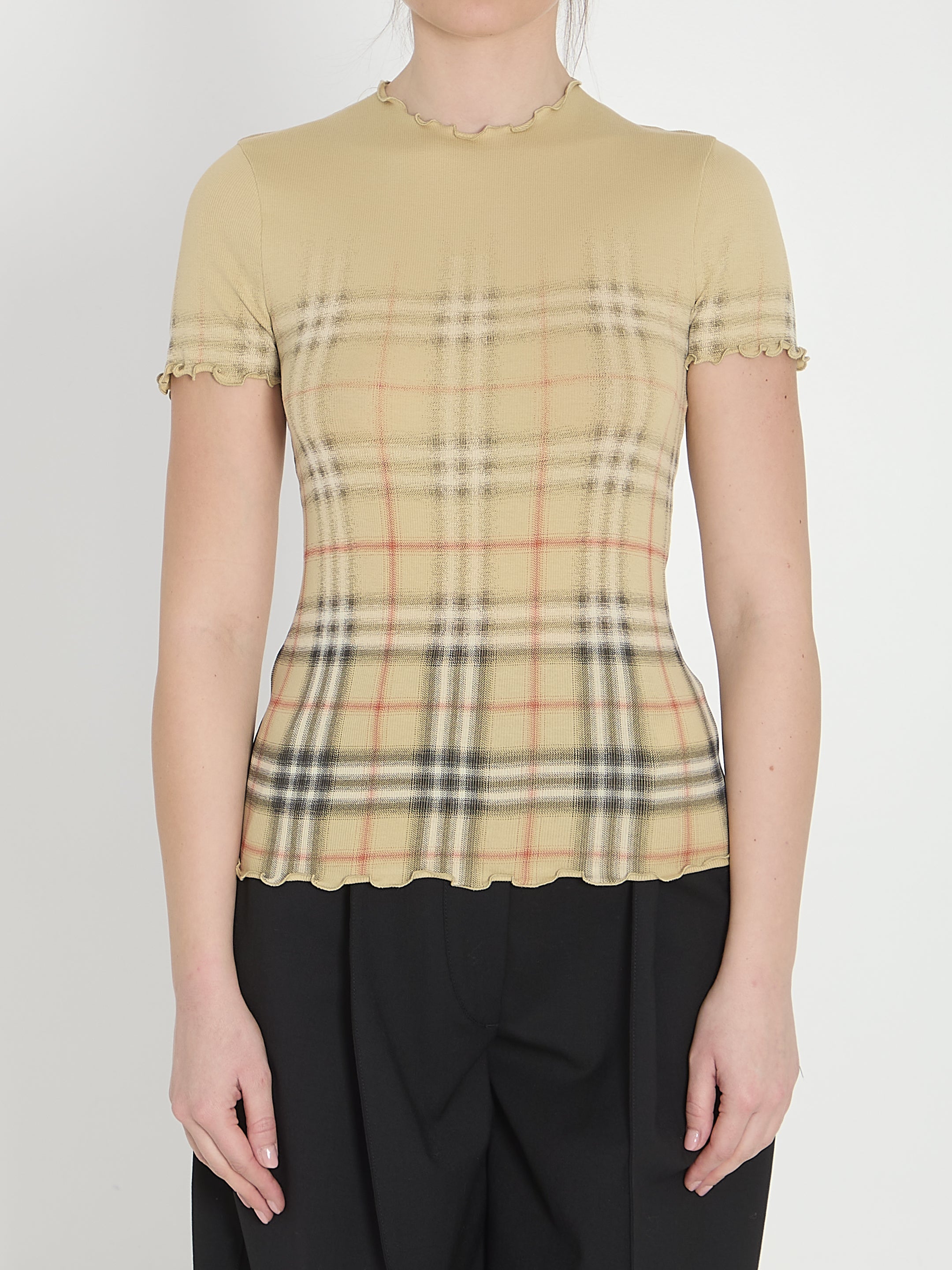 stretch cotton t-shirt