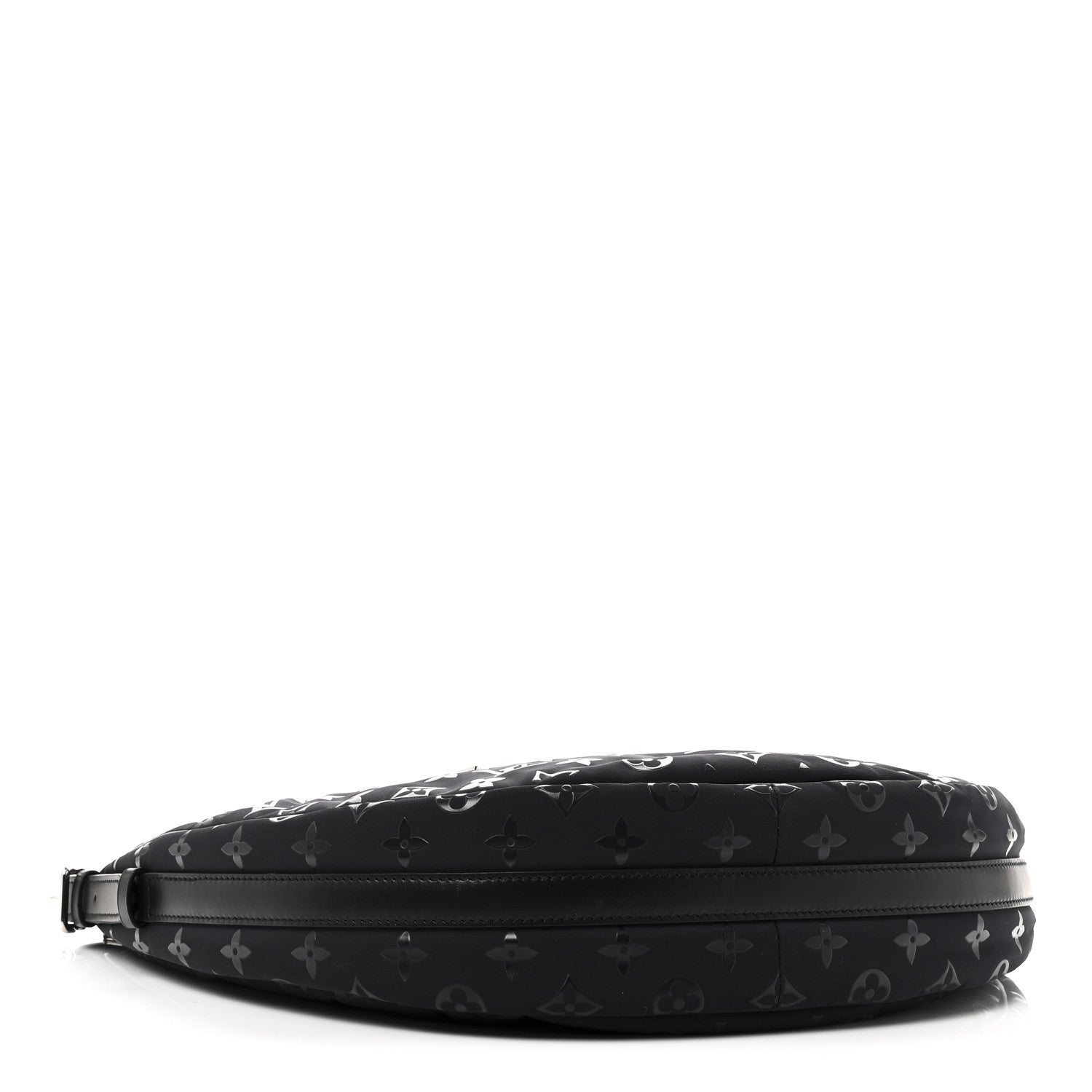 Nylon Monogram Loop Pocket Hobo Polar Night