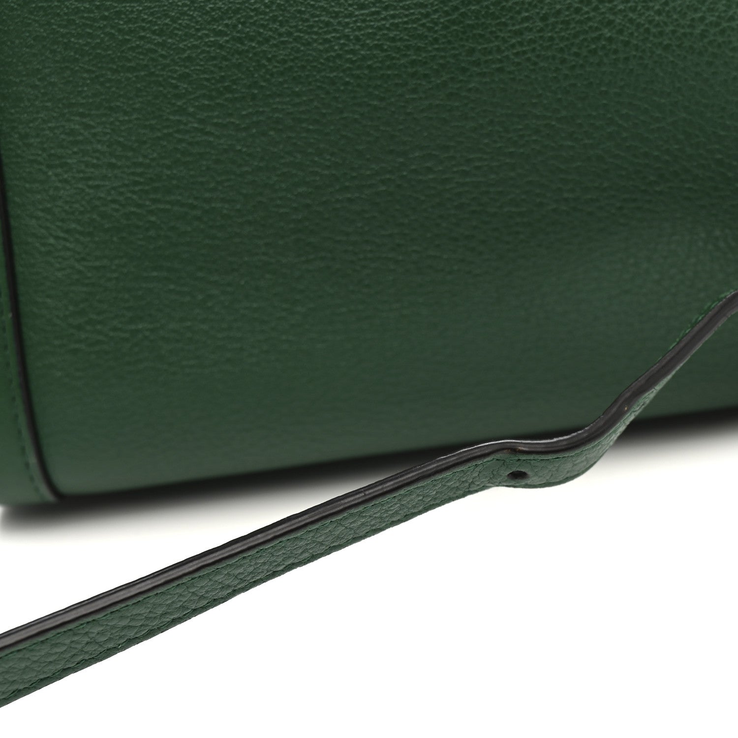 Wonka Grain Calfskin Small Diana Tote Bag Green Yellow Fluo