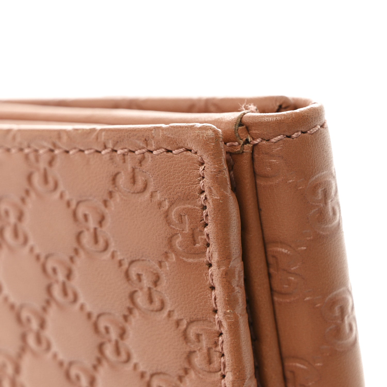 Microguccissima Continental Flap Wallet Soft Pink