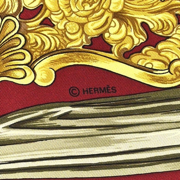 Silk Concours D Etriers Scarf 90
