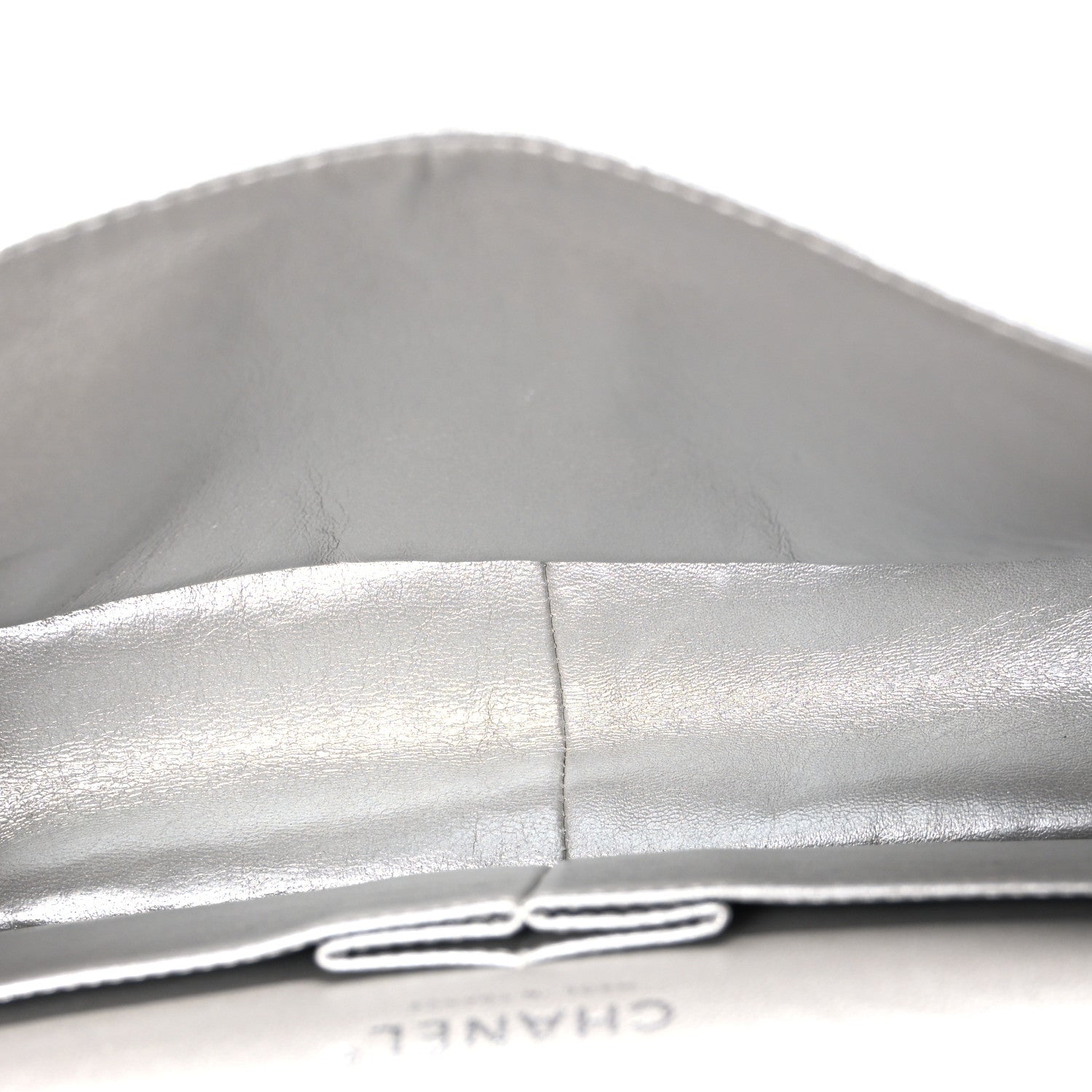 Metallic Lambskin Quilted 2.55 Reissue 226 Flap Silver