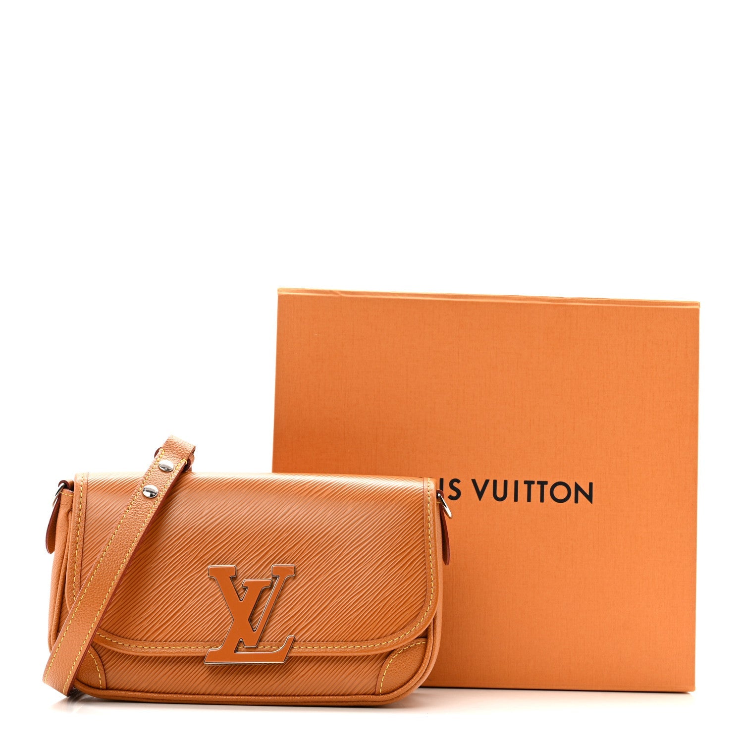 Epi Buci Crossbody Gold Honey