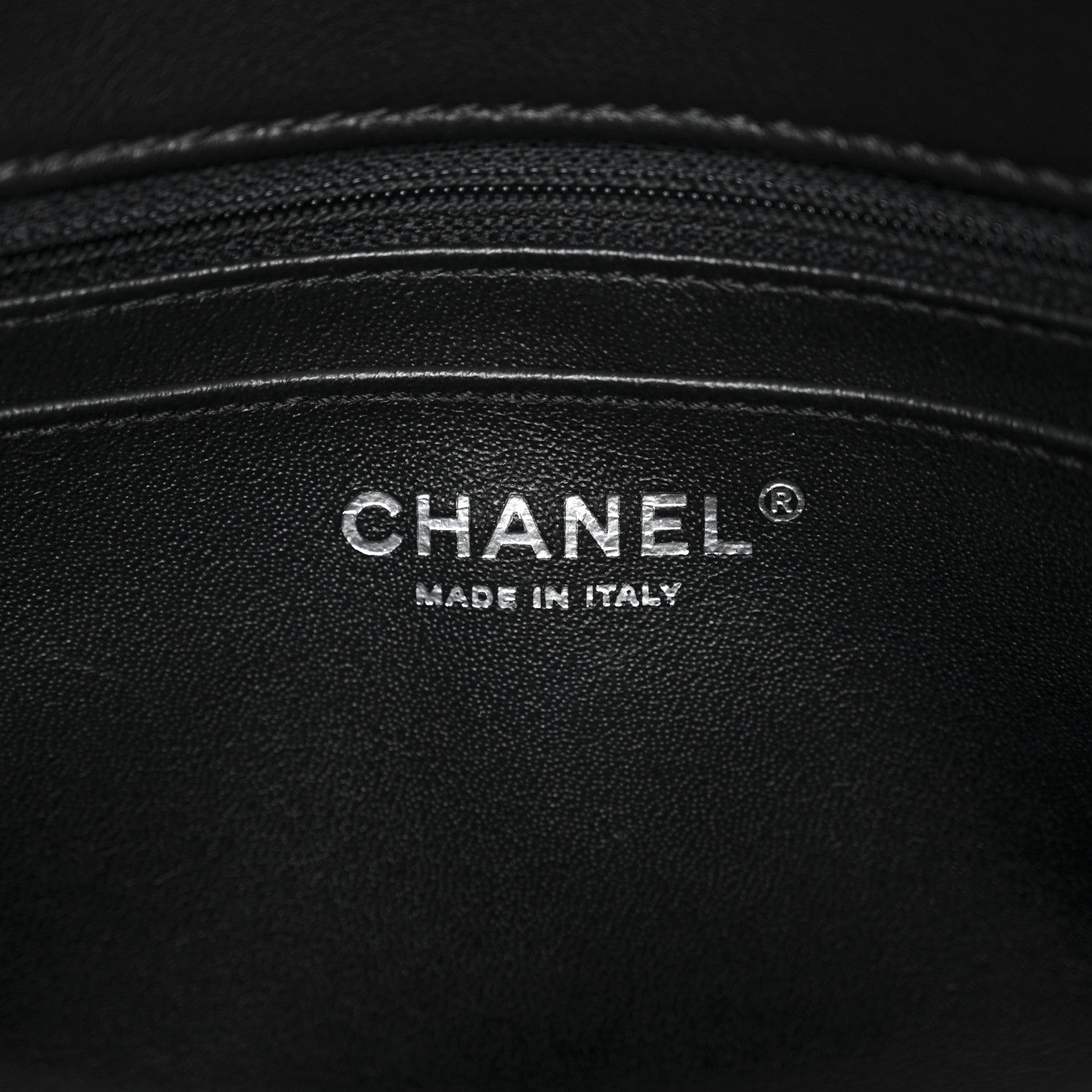Calfskin Quilted Large Rock My Shoulder Flap Black