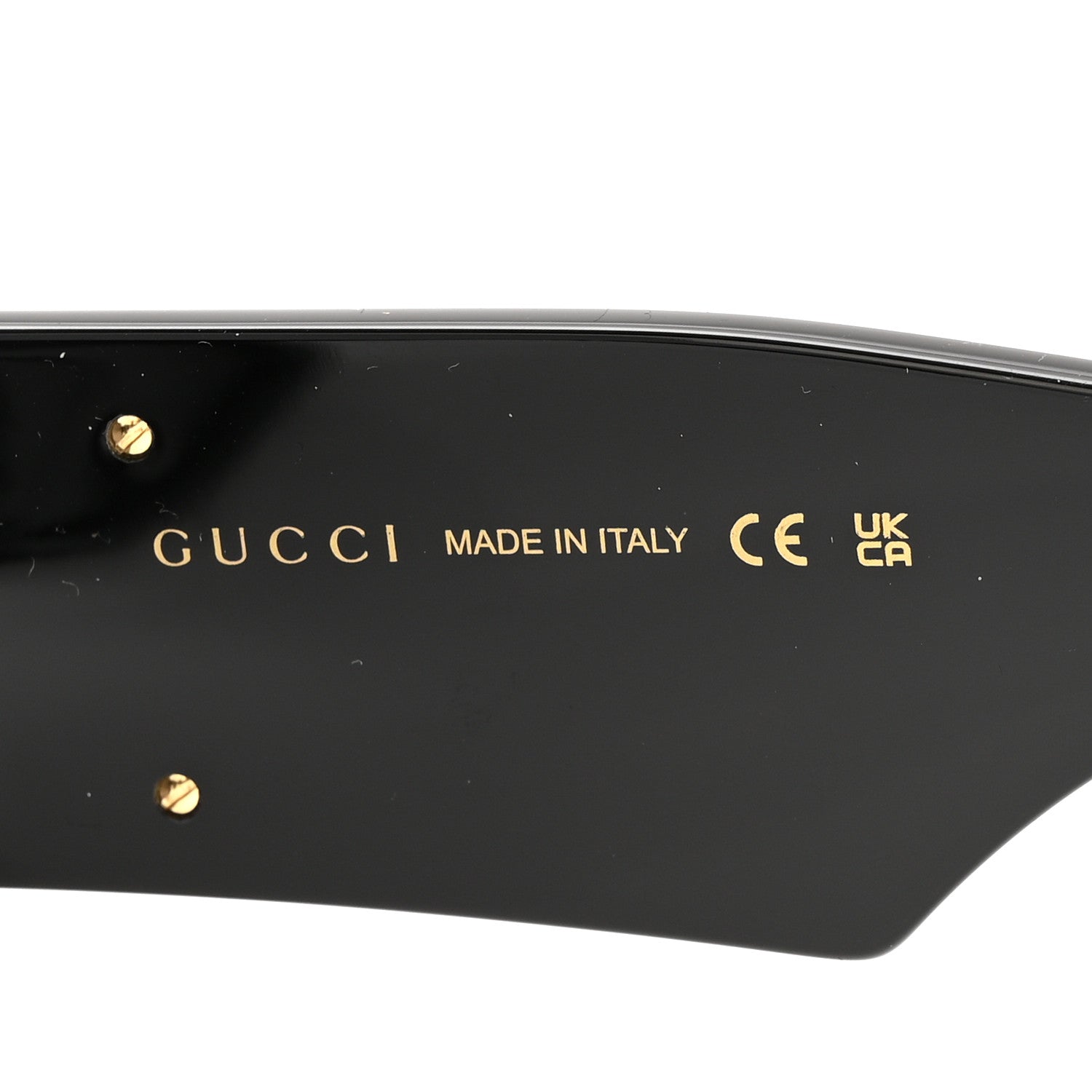 Acetate Square Frame Sunglasses GG0956S Black