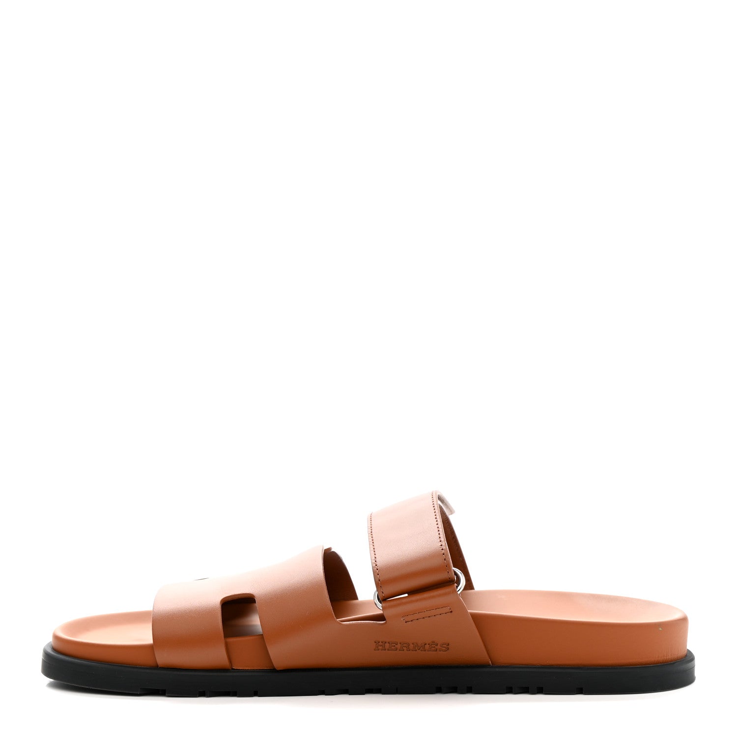 Calfskin Mens Chypre Sandals 44 Marron Dore