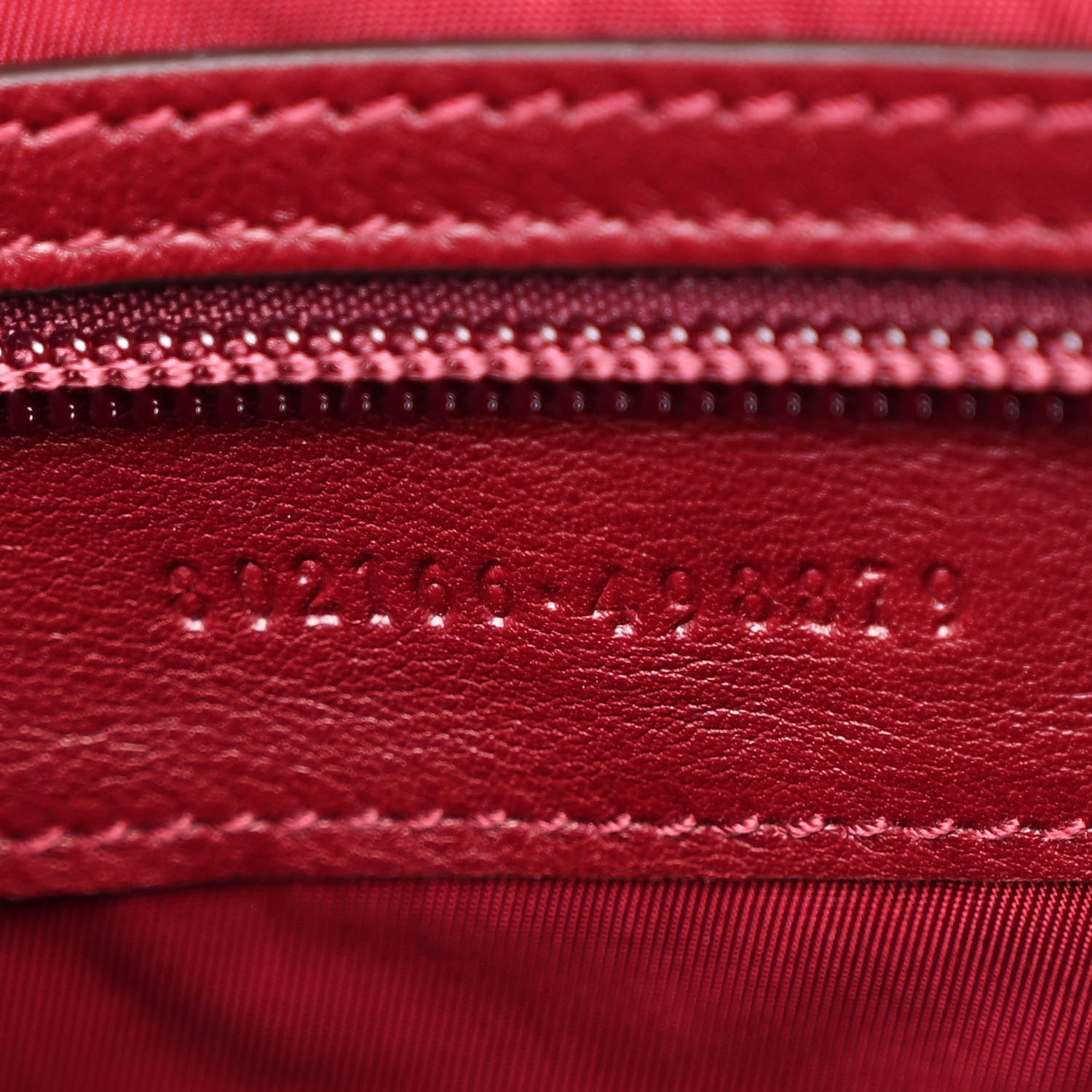 GG Supreme Monogram Large Shopping Tote Rosso Ancora