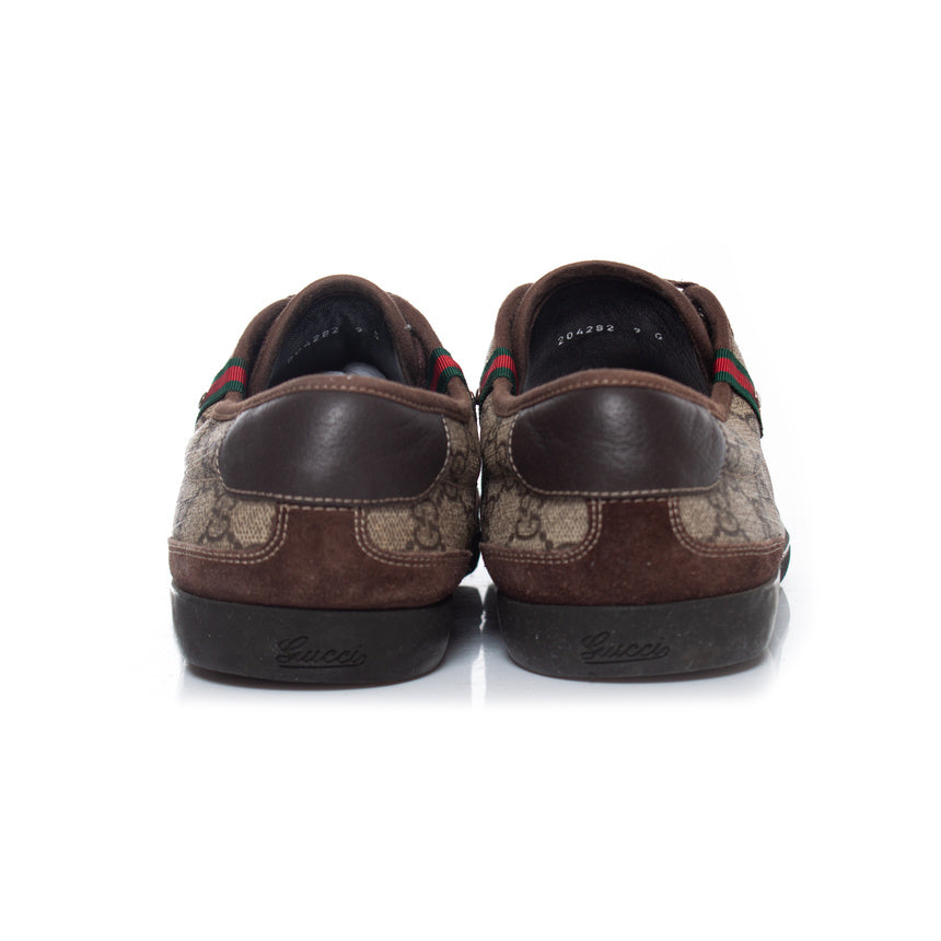 Men's Gucci GG canvas low top trainers