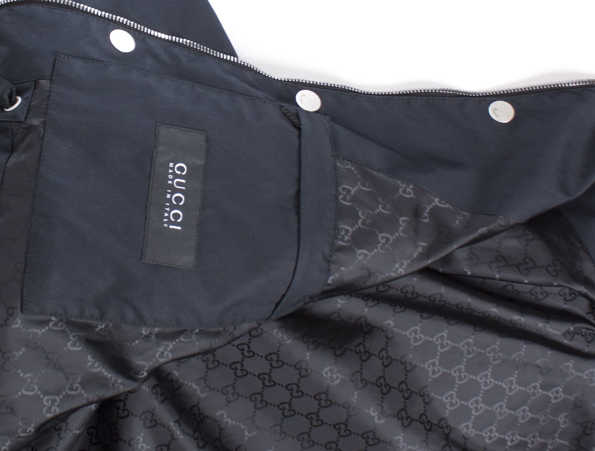 Men's Gucci Wind jacket with hidden hood
