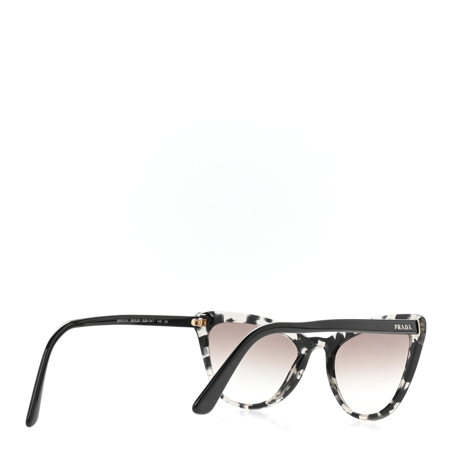 Acetate Cat Eye Sunglasses SPR 01V Grey