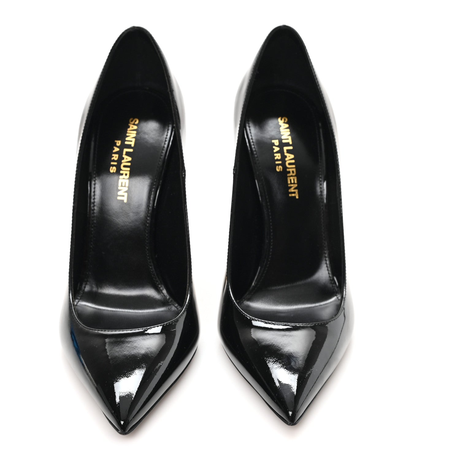 Patent Opyum 110 Pumps 36.5 Black Gold