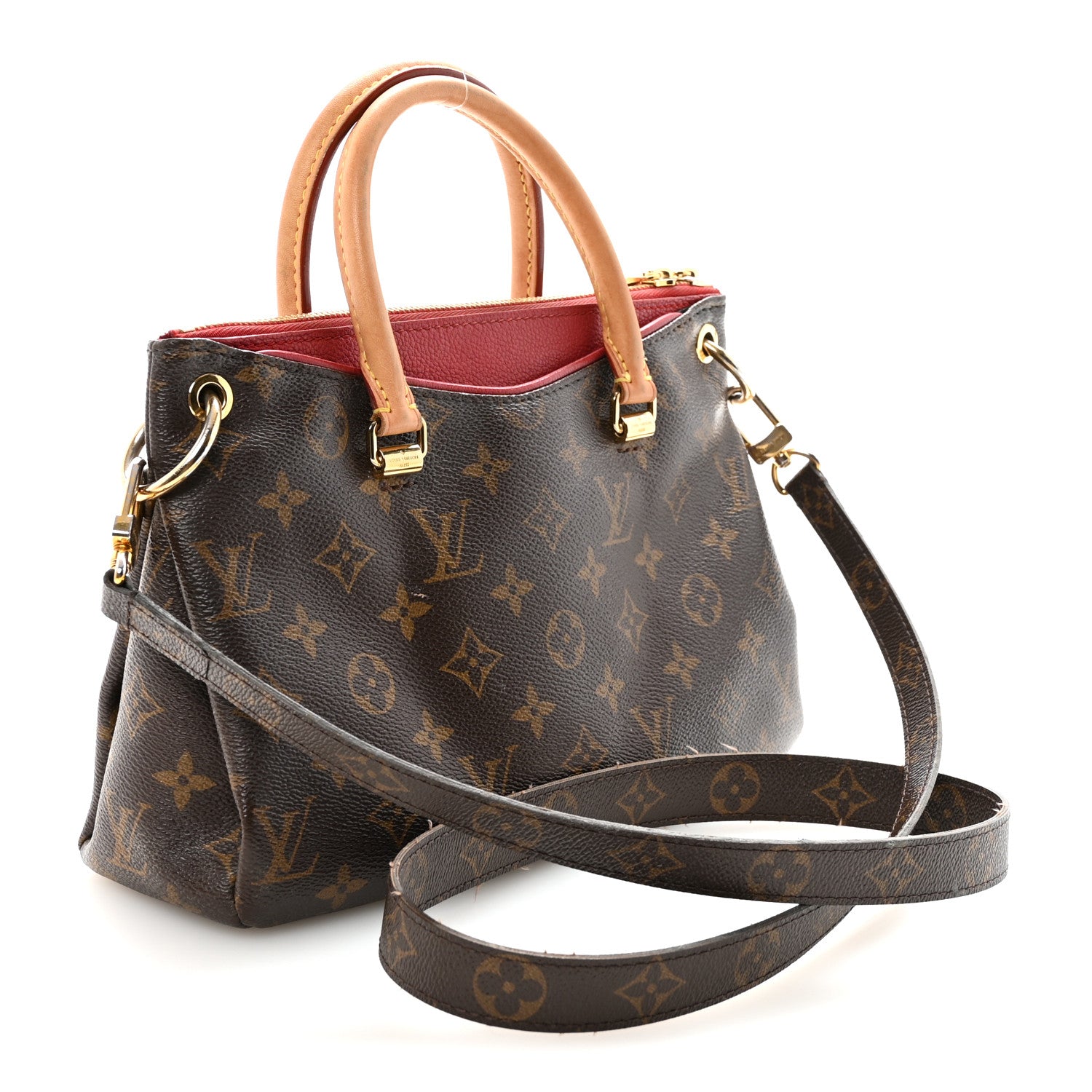 Monogram Pallas BB Cherry