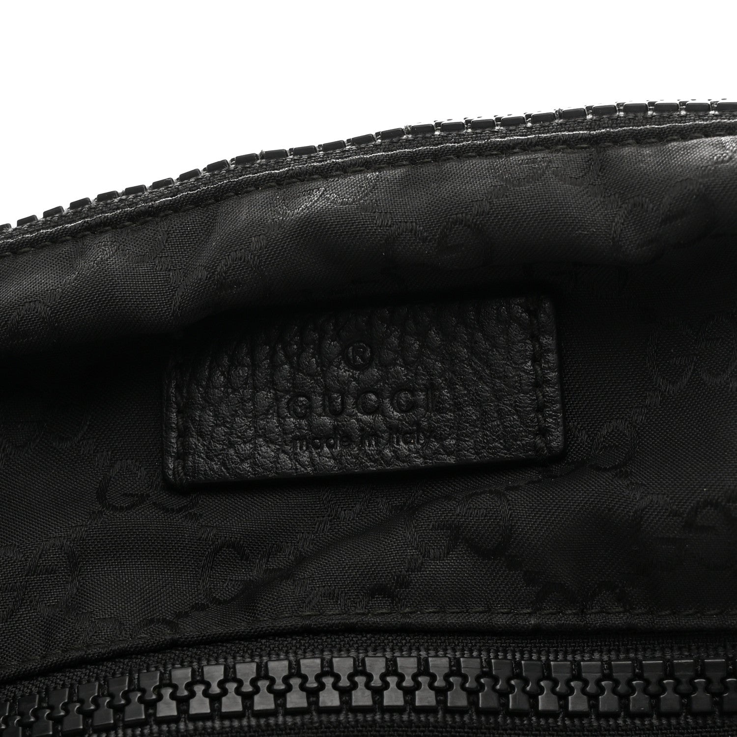 Nylon Monogram Medium Flat Messenger Bag Black