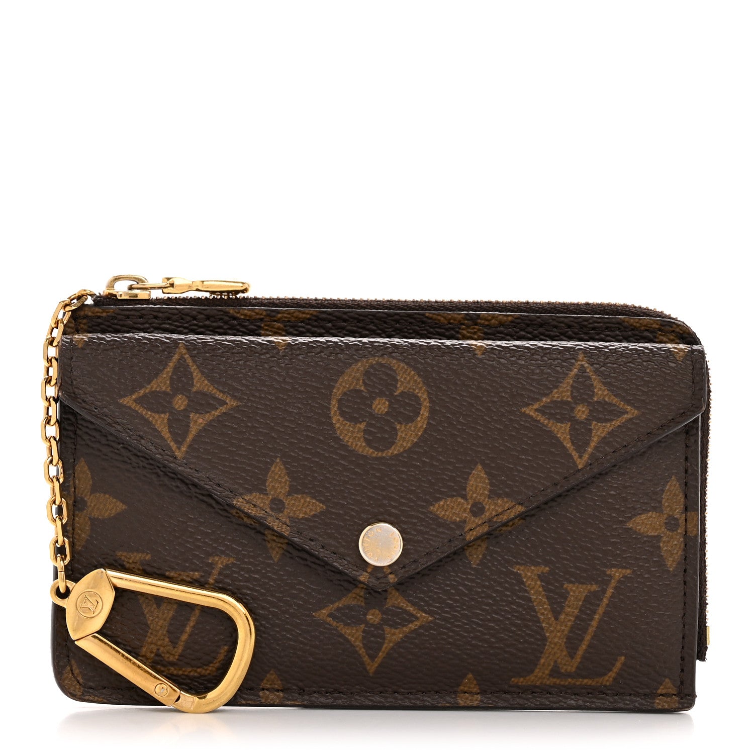 Monogram Recto Verso Card Holder Black