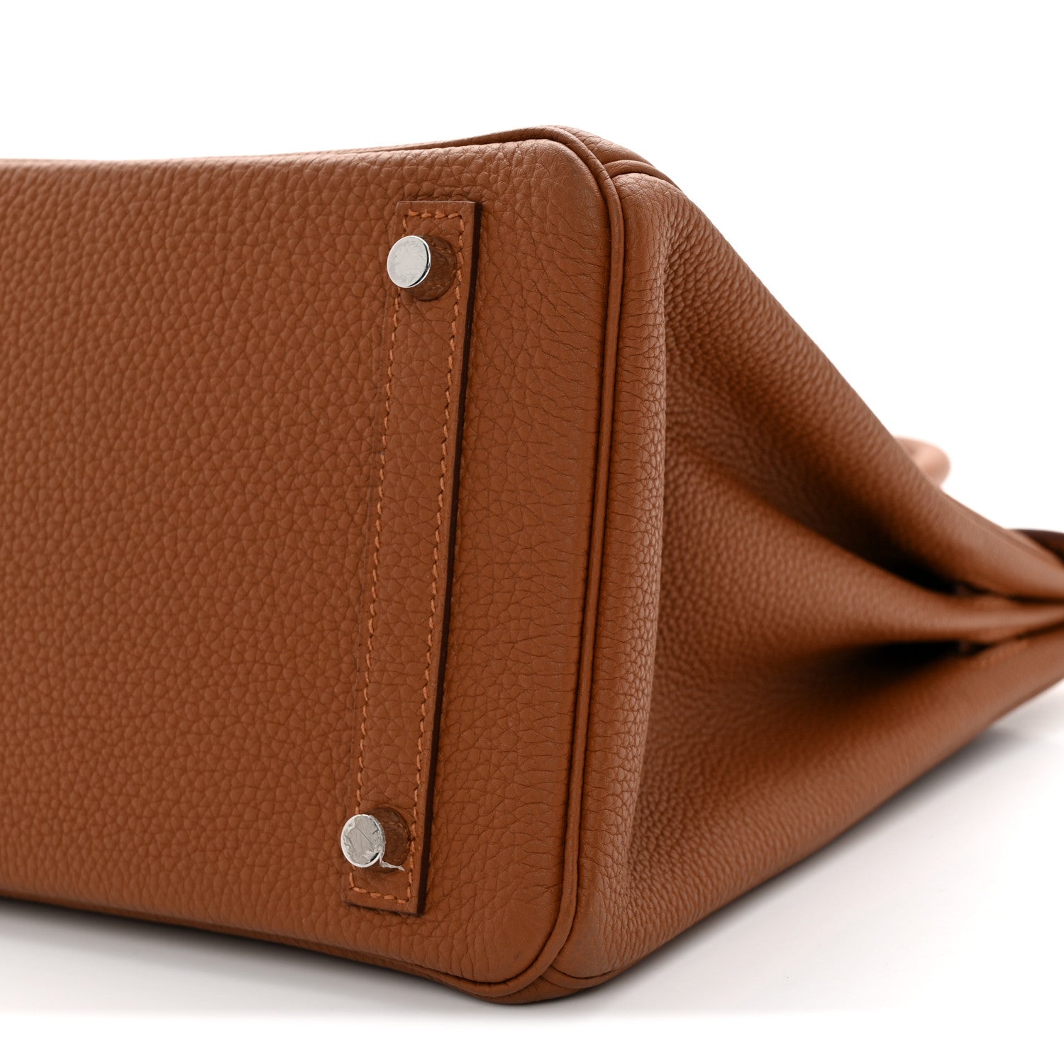 Togo Swift Officier Birkin 30 Gold Ambre