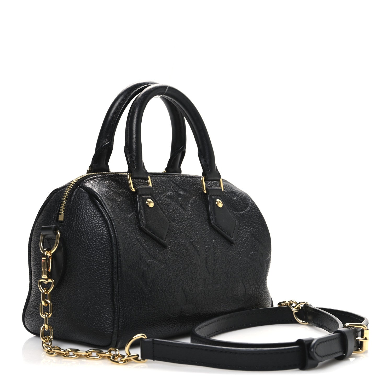 Empreinte Monogram Giant Speedy Bandouliere 20 Black